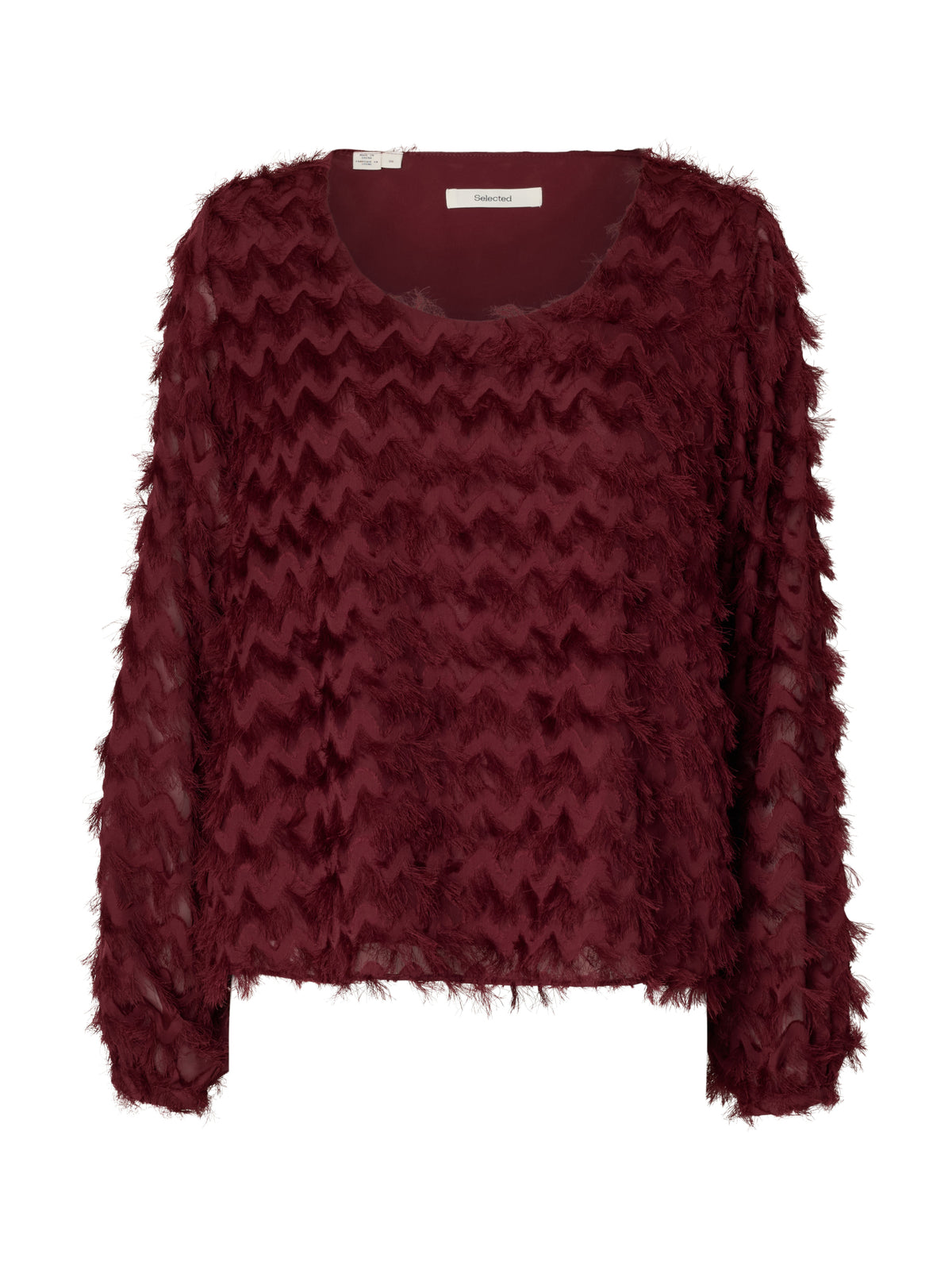 Selected femme Tuniken bordeaux