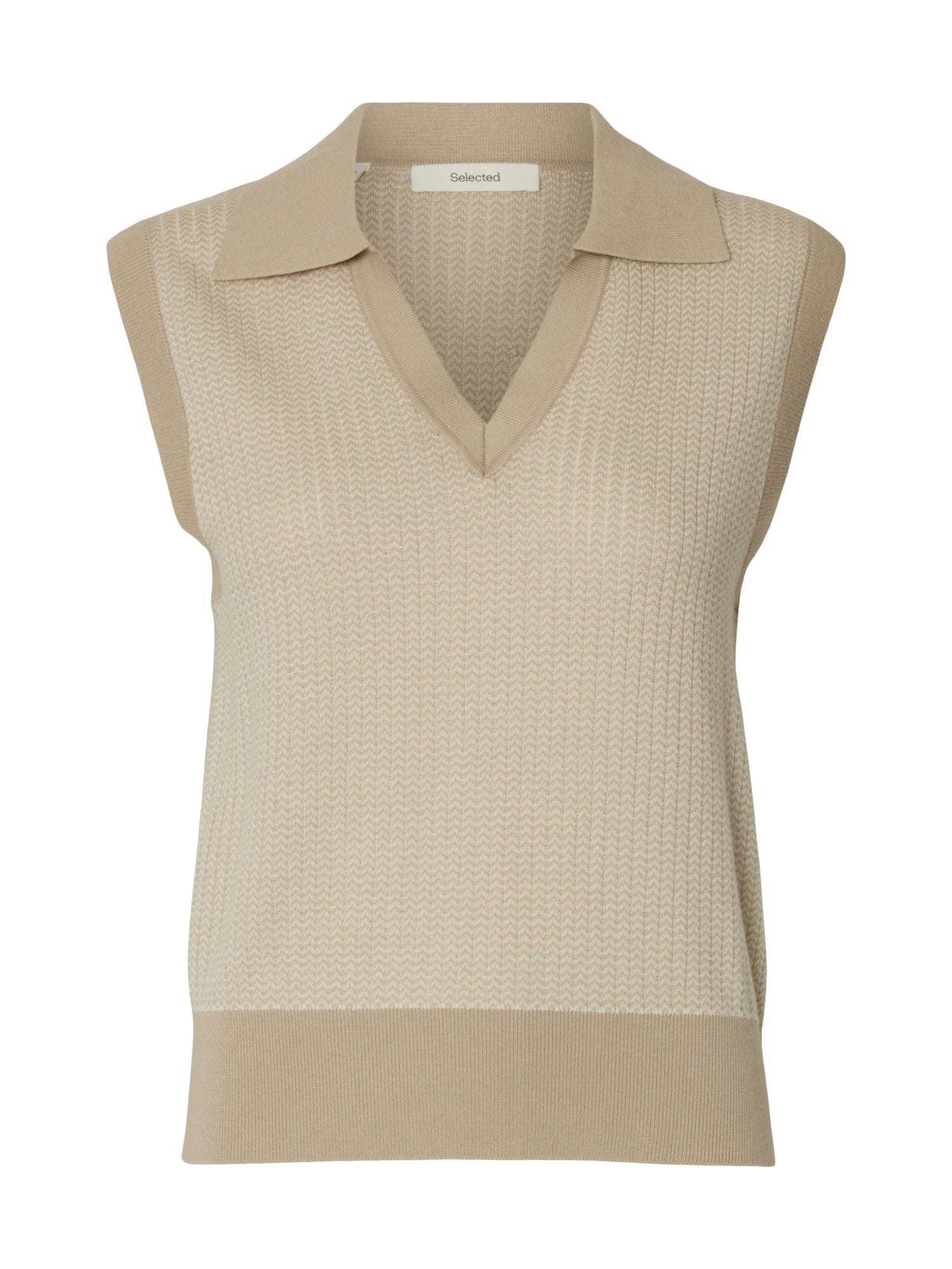 Selected femme Pullunder beige
