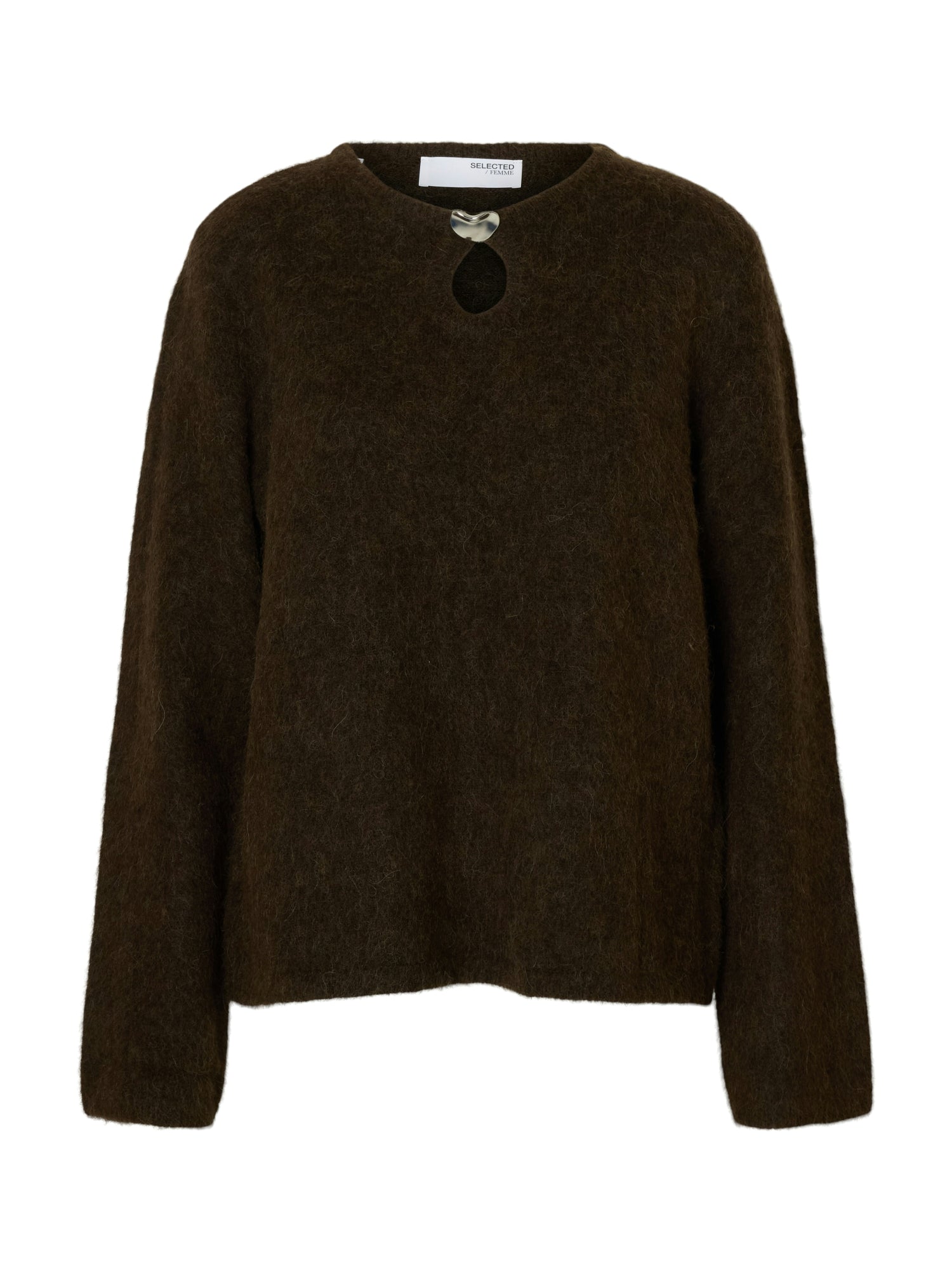Selected femme Pullover braun