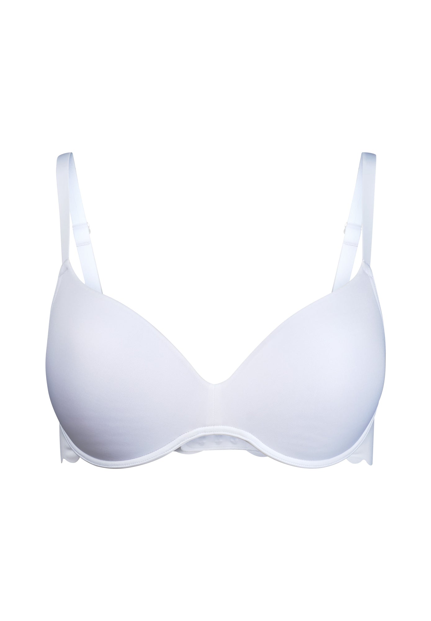 Skiny Push-up-BHs weiß