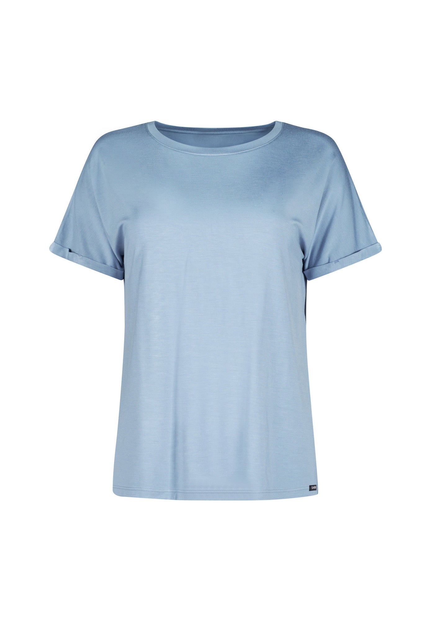 Skiny Pyjamashirts hellblau