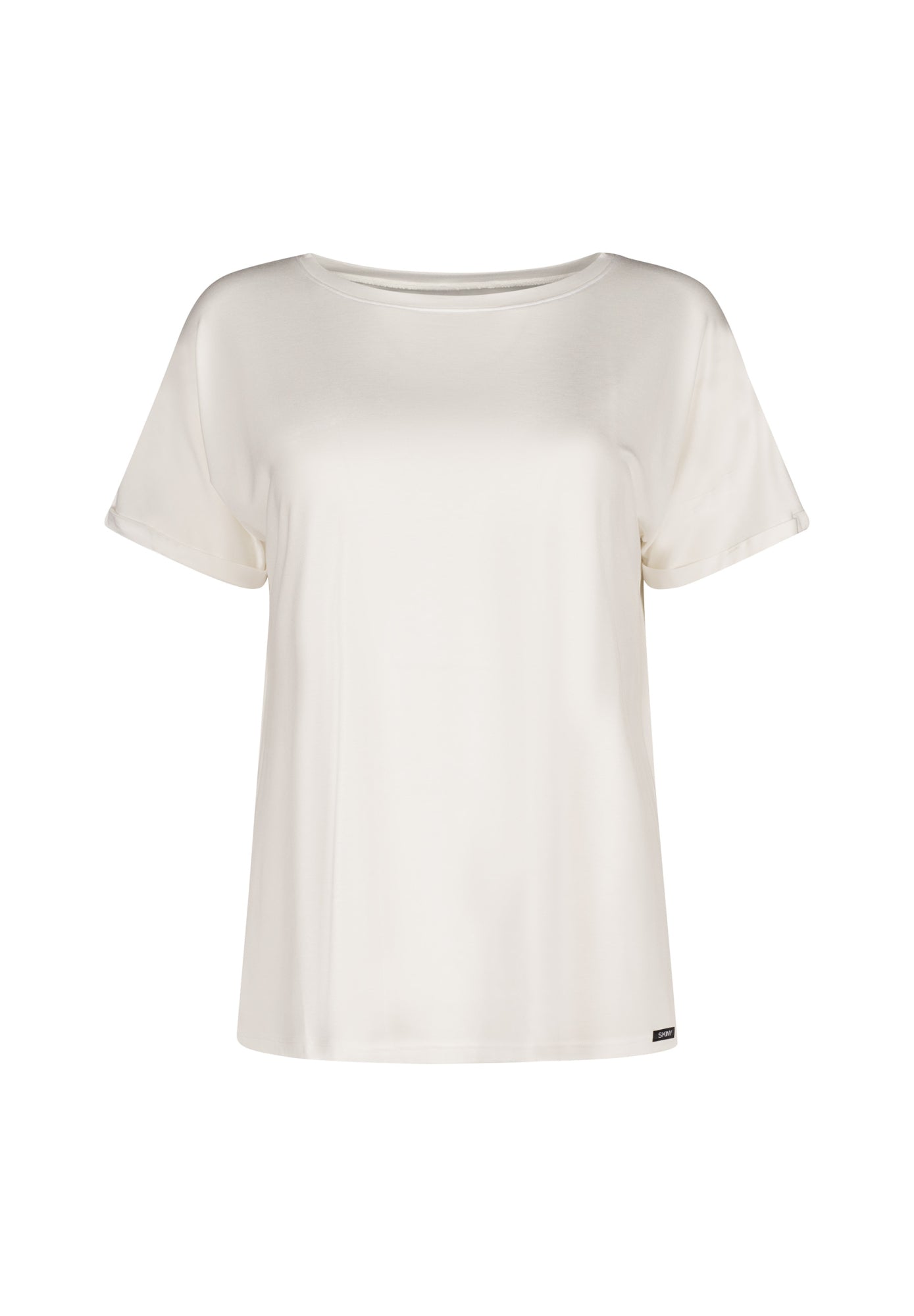 Skiny Pyjamashirts weiß