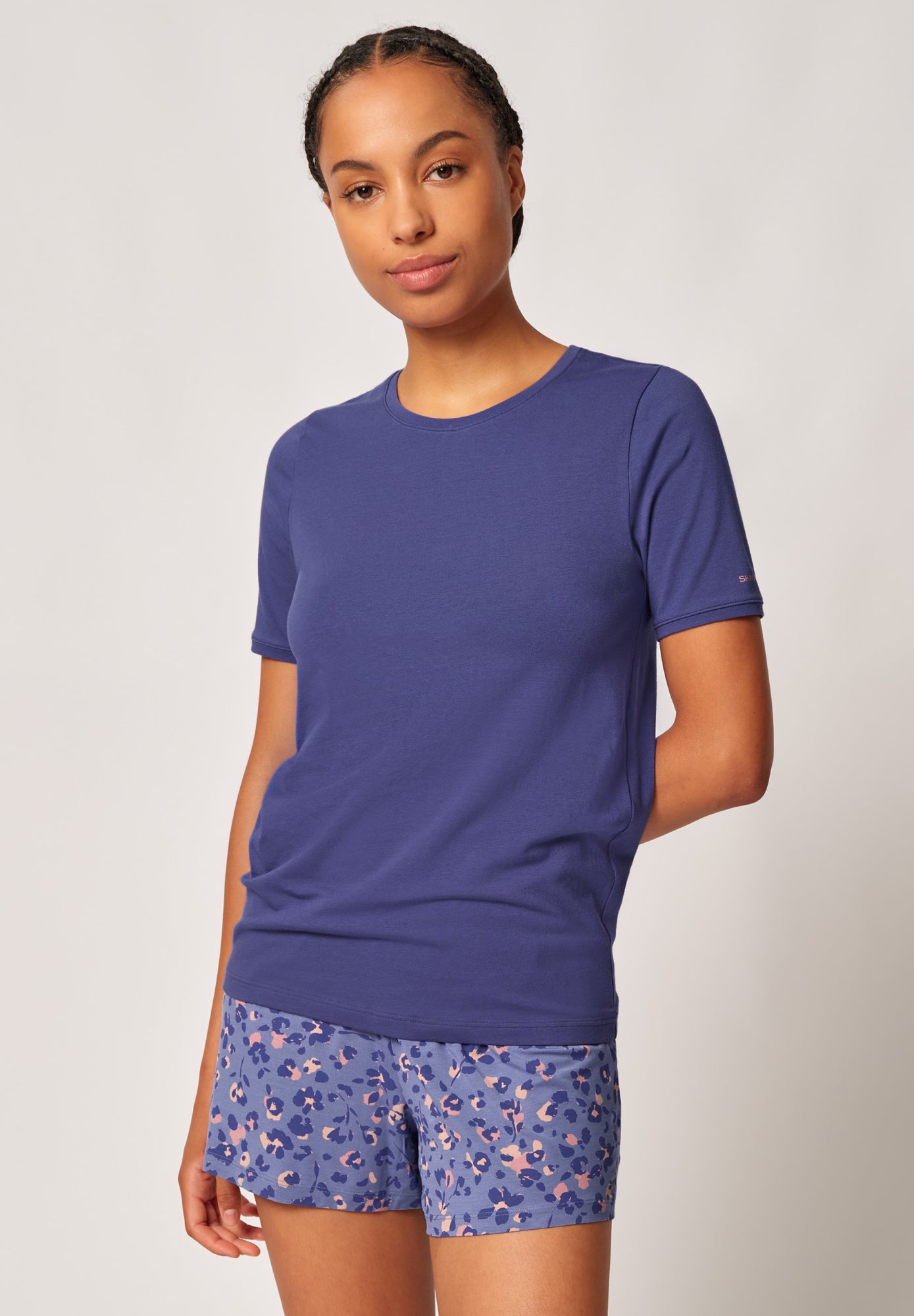 Skiny Shirts blau