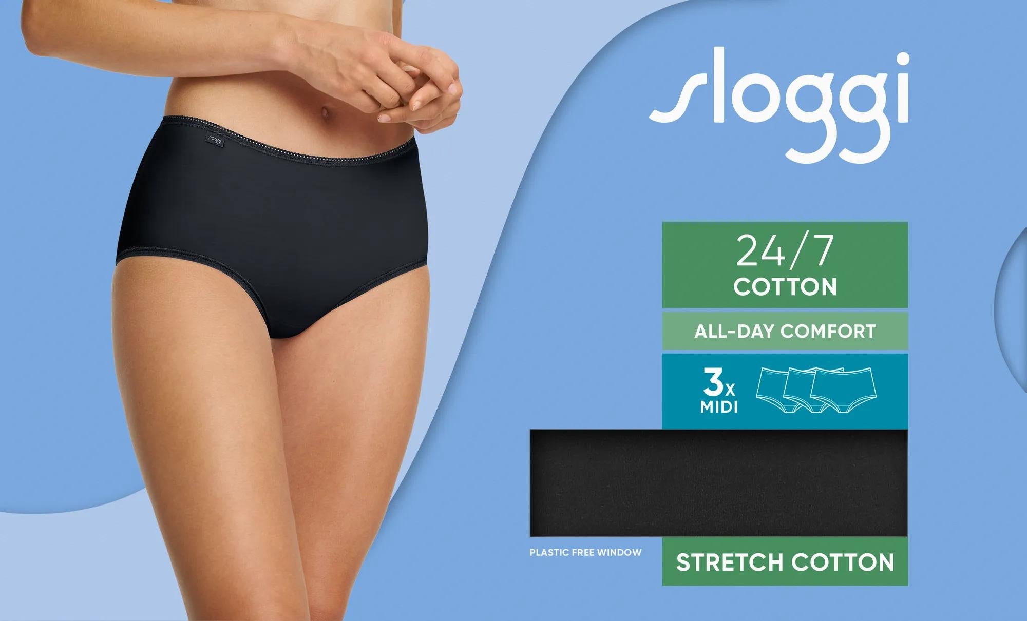 Sloggi Slips schwarz