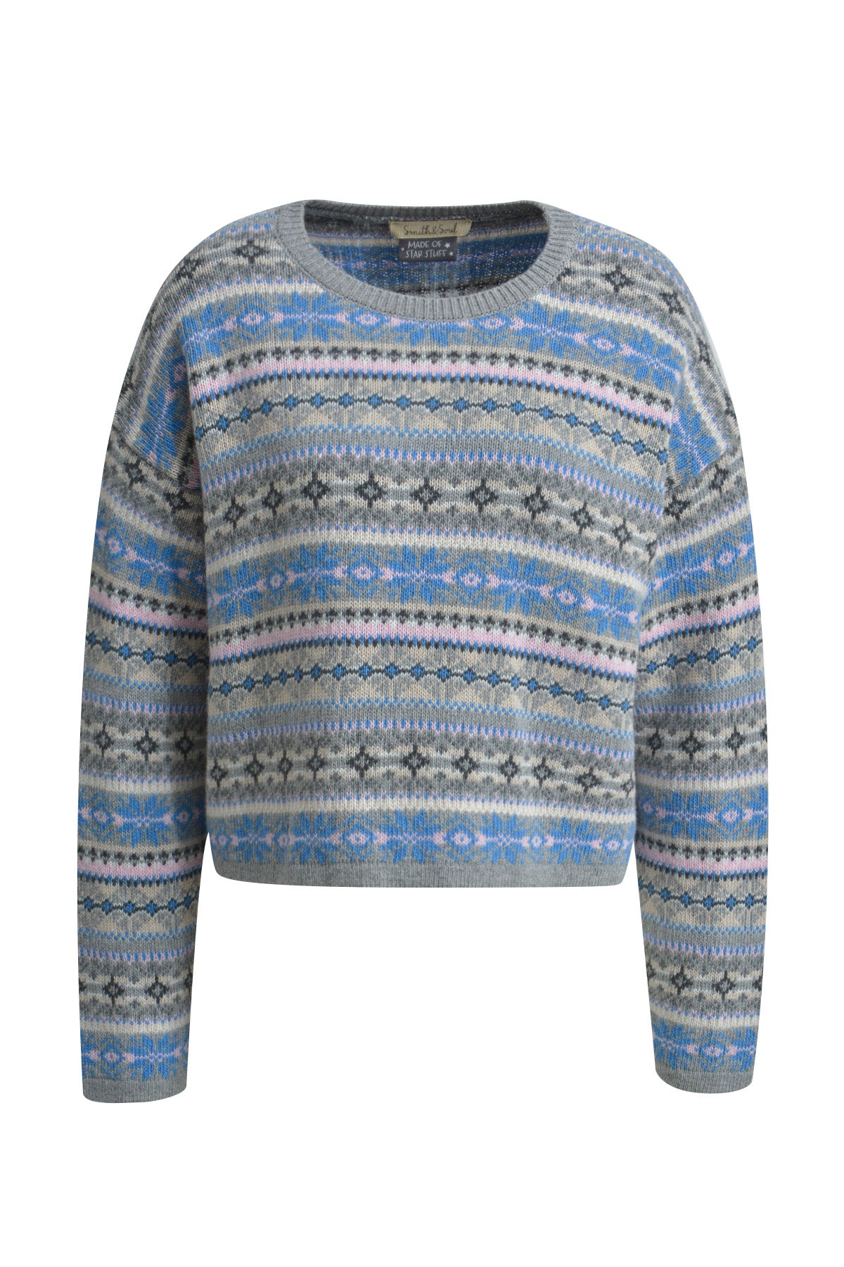 Smith & Soul Pullover blau