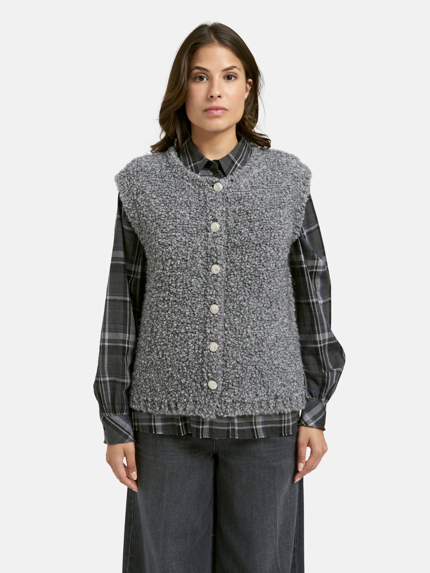 Smith & Soul Pullunder dunkelgrau