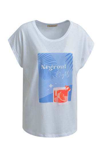 T-Shirt mit Frontprint