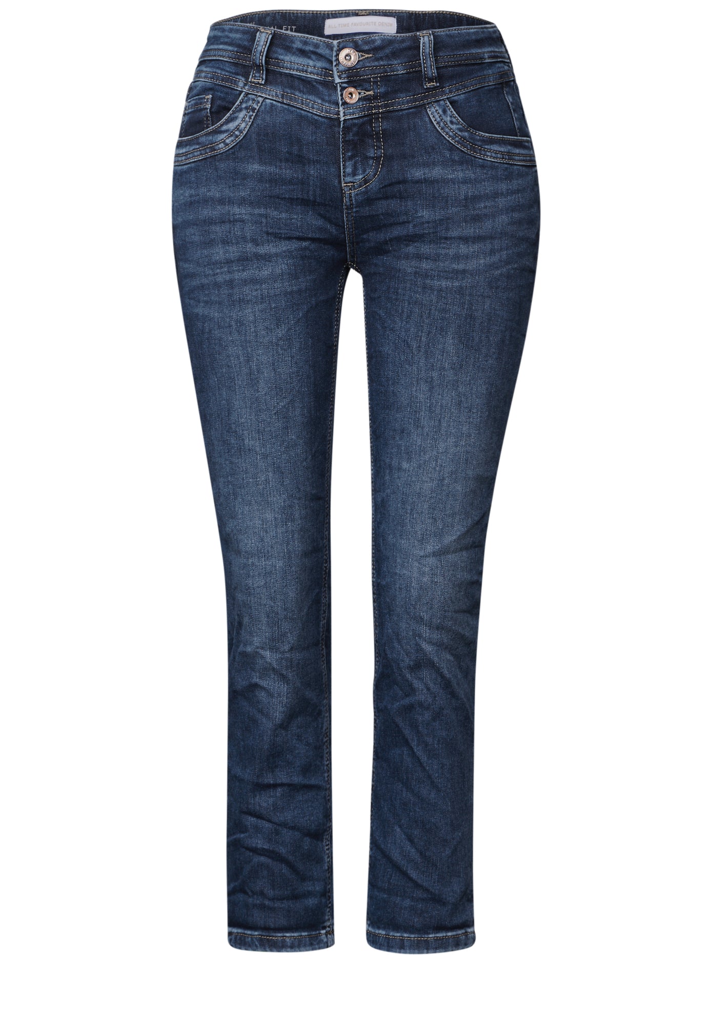 Street One Skinny, Slim dunkelblau