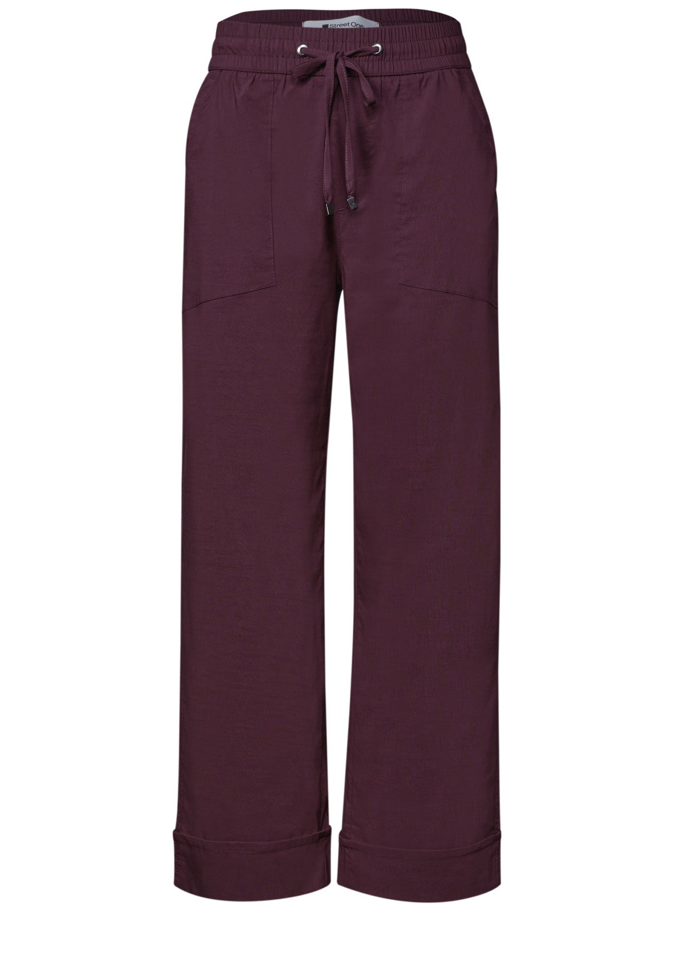 Street One Hosen bordeaux