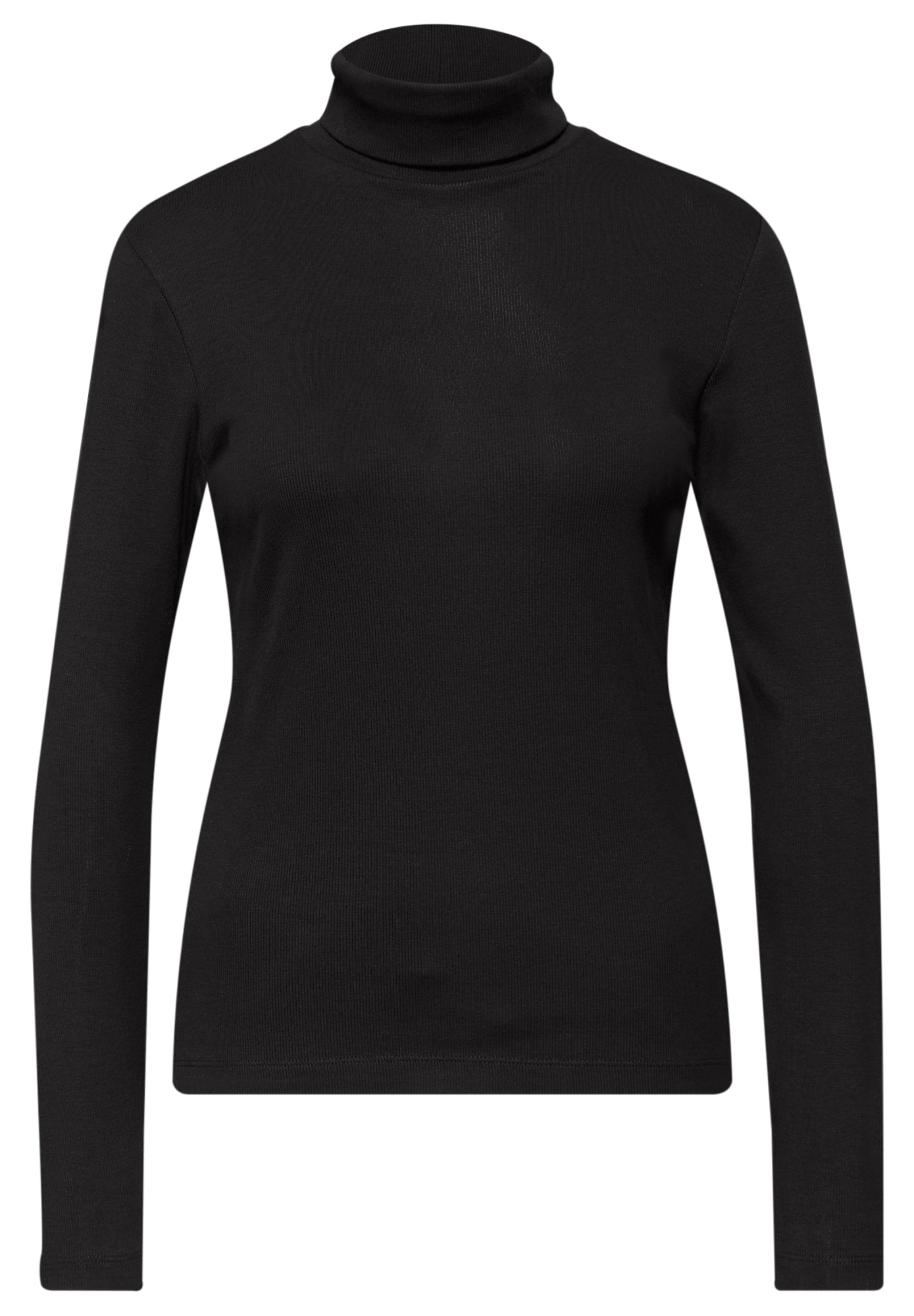 Street One Langarmshirts  schwarz