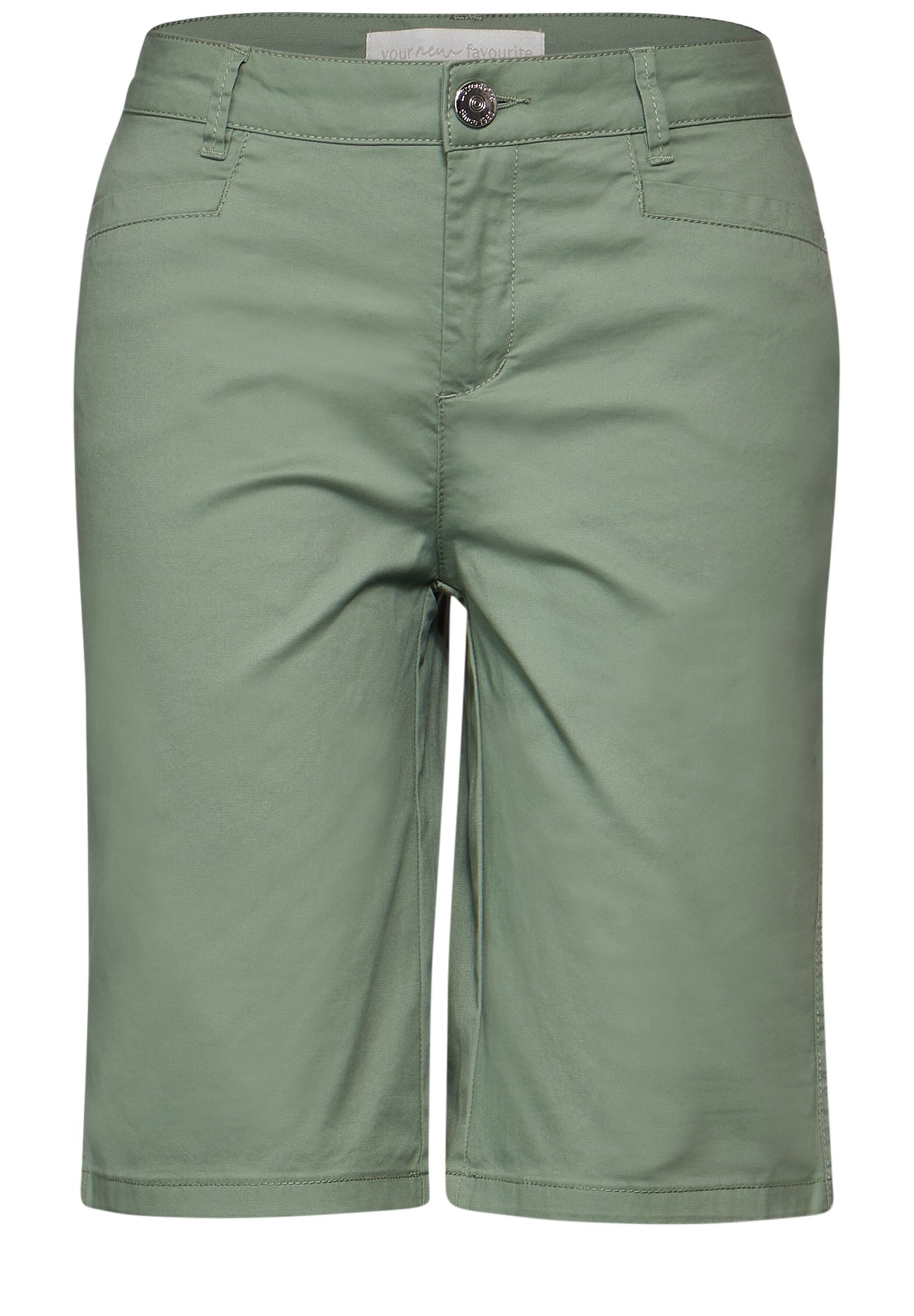 Street One Jeansshorts oliv