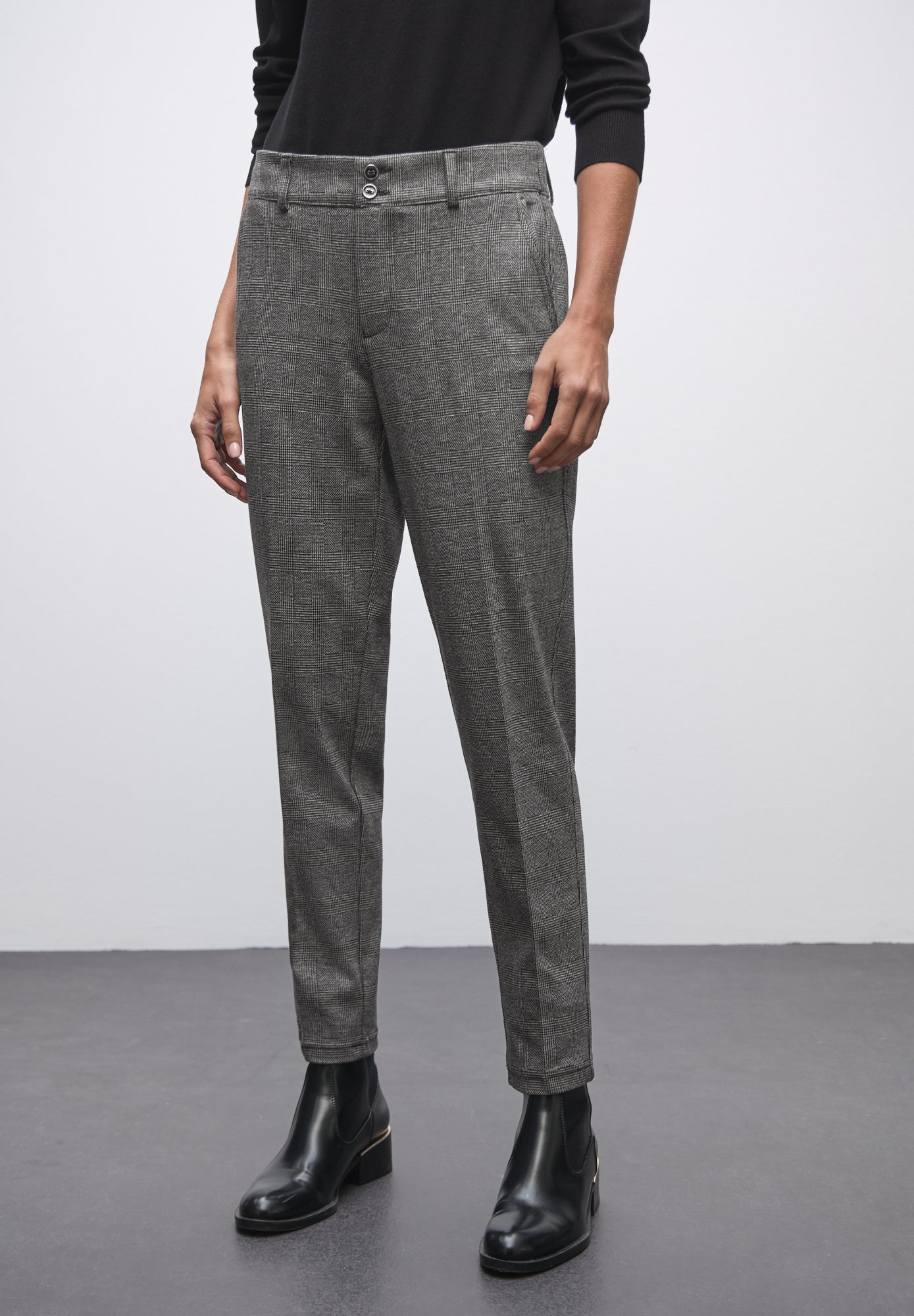 Street One Chinos  schwarz