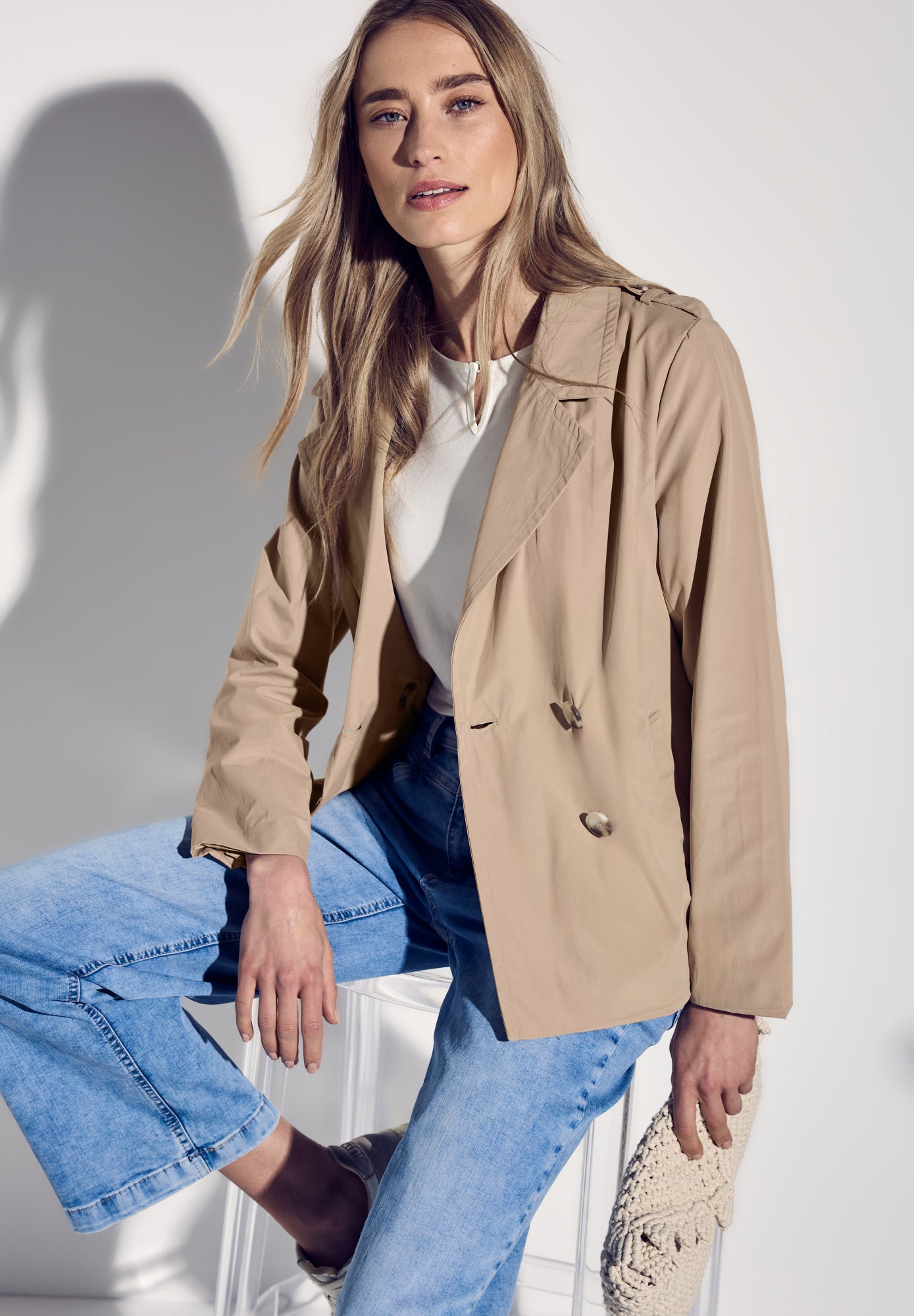 Street One Mäntel beige