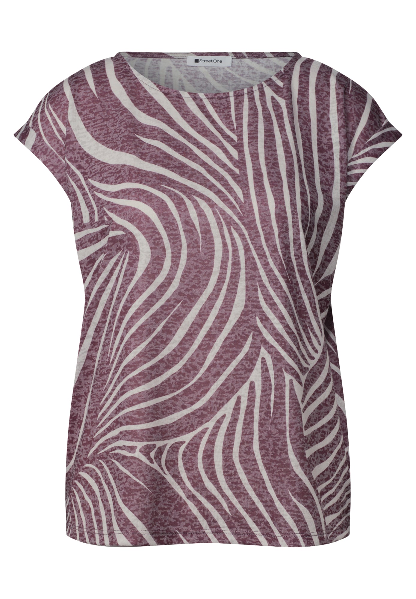 Street One T-Shirts bordeaux