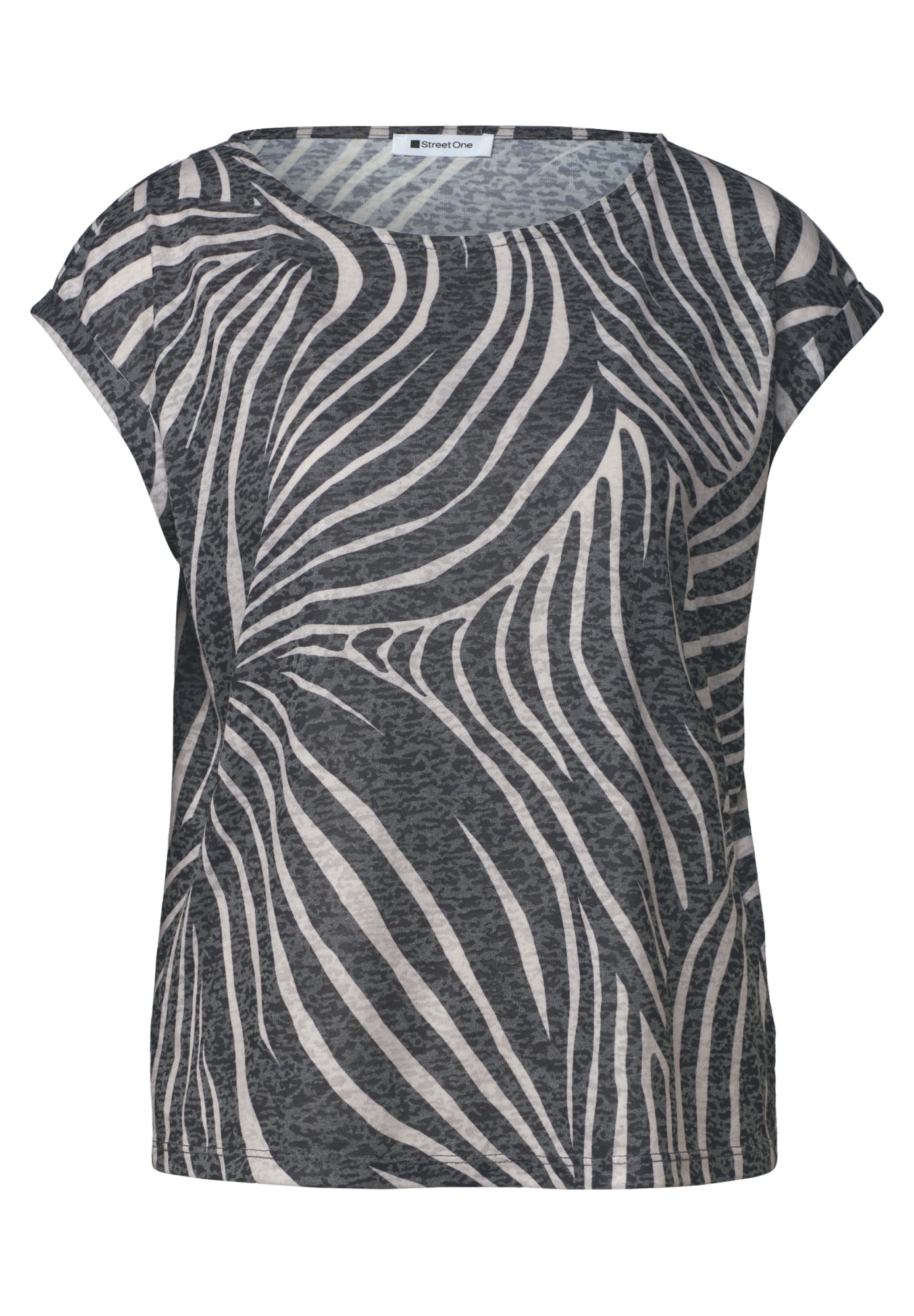 Street One T-Shirts schwarz