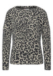 Street One Langarmshirts  beige