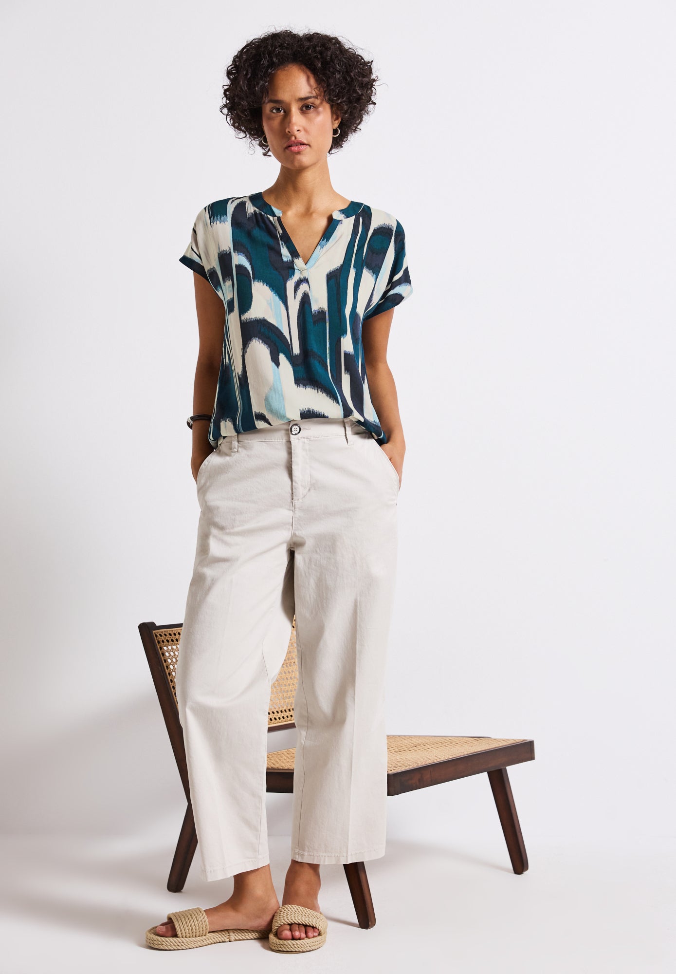 Street One Blusen  blau