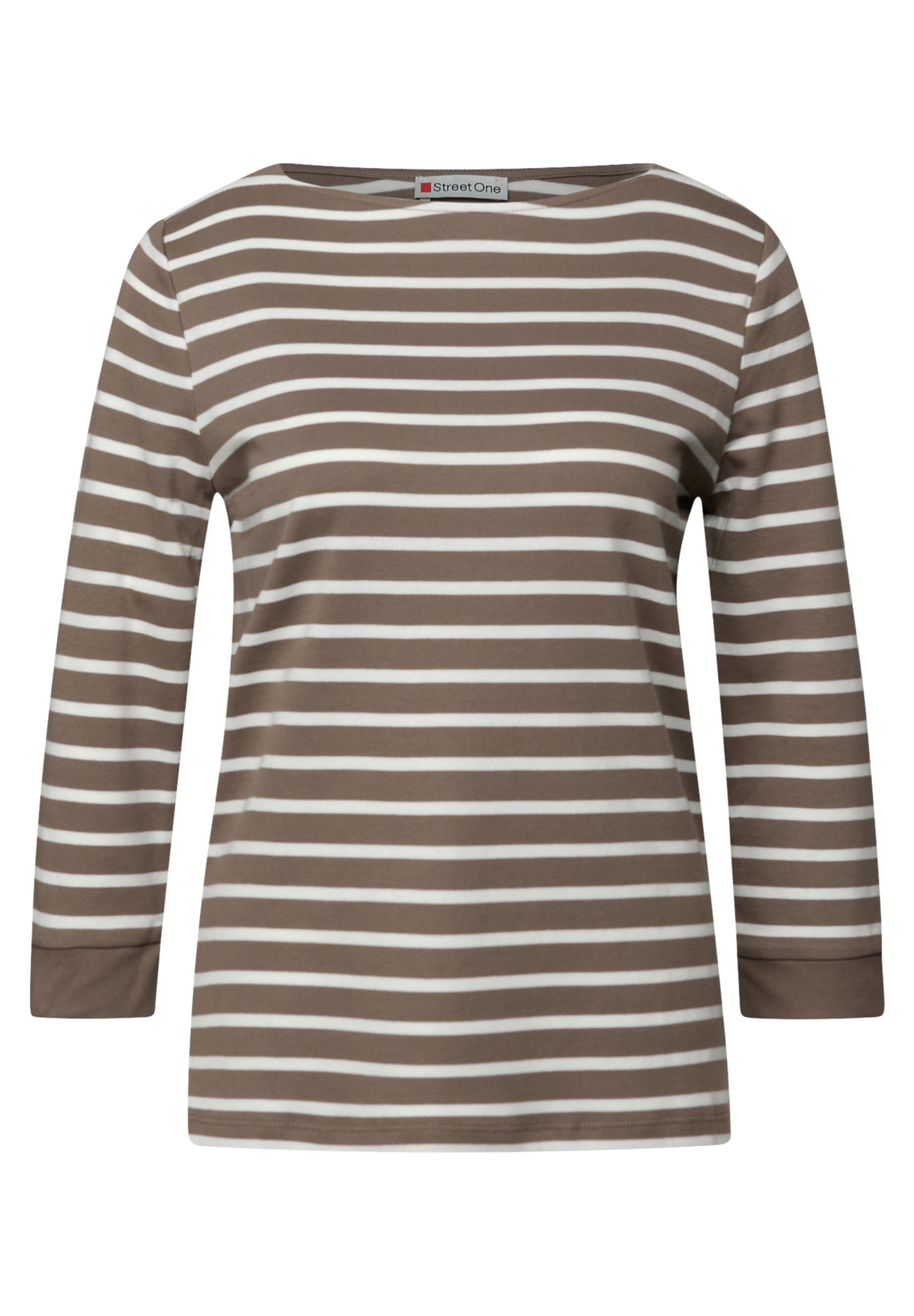 Street One Langarmshirts braun