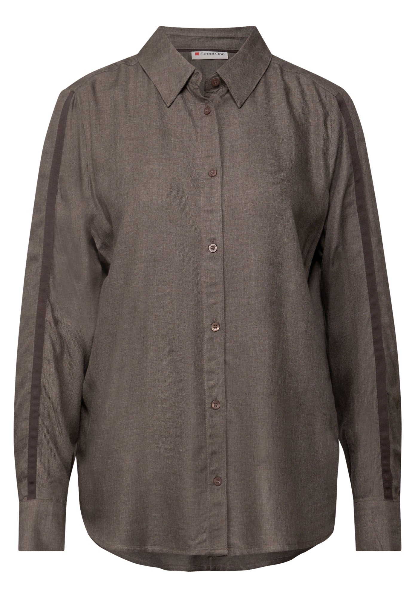 Street One Hemdblusen  braun