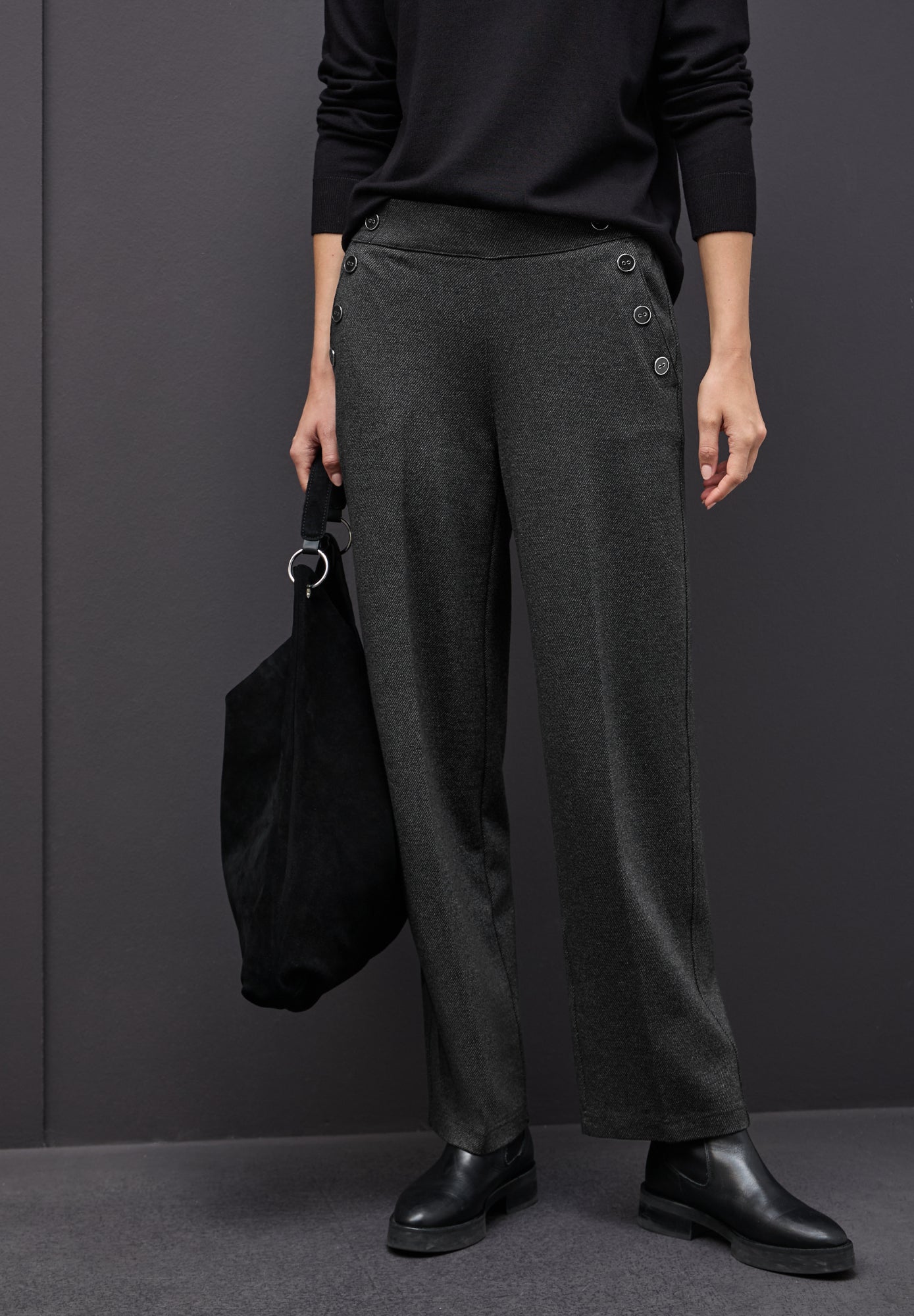 Street One Jeans  schwarz