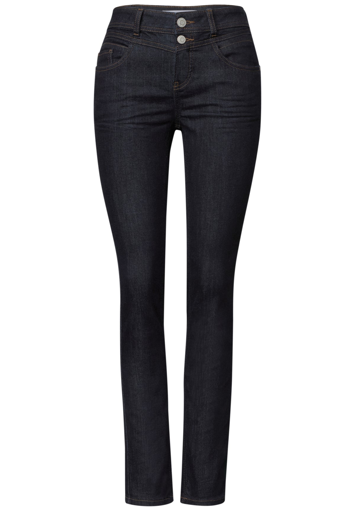 Street One Skinny, Slim dunkelblau