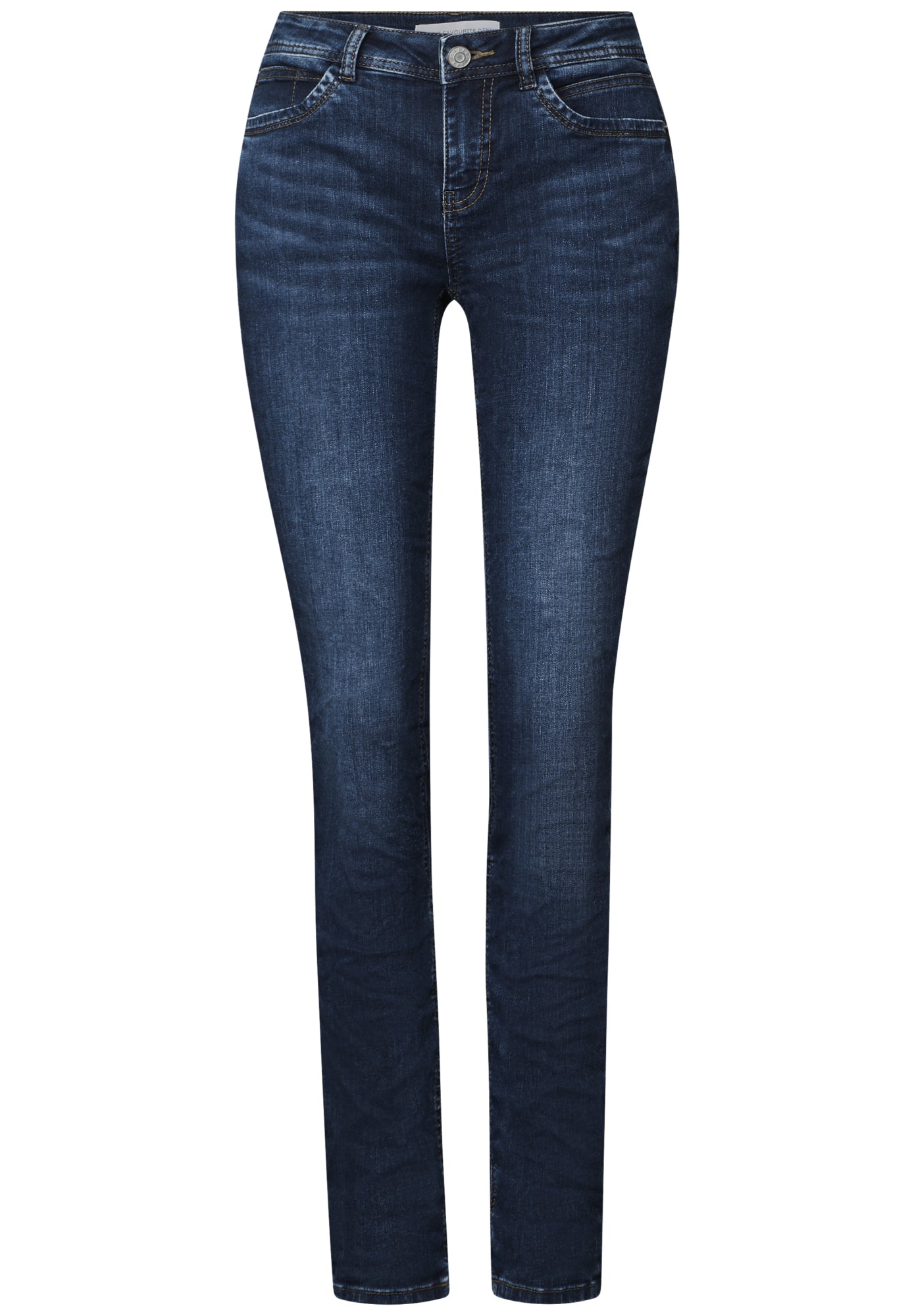 Street One Skinny, Slim dunkelblau
