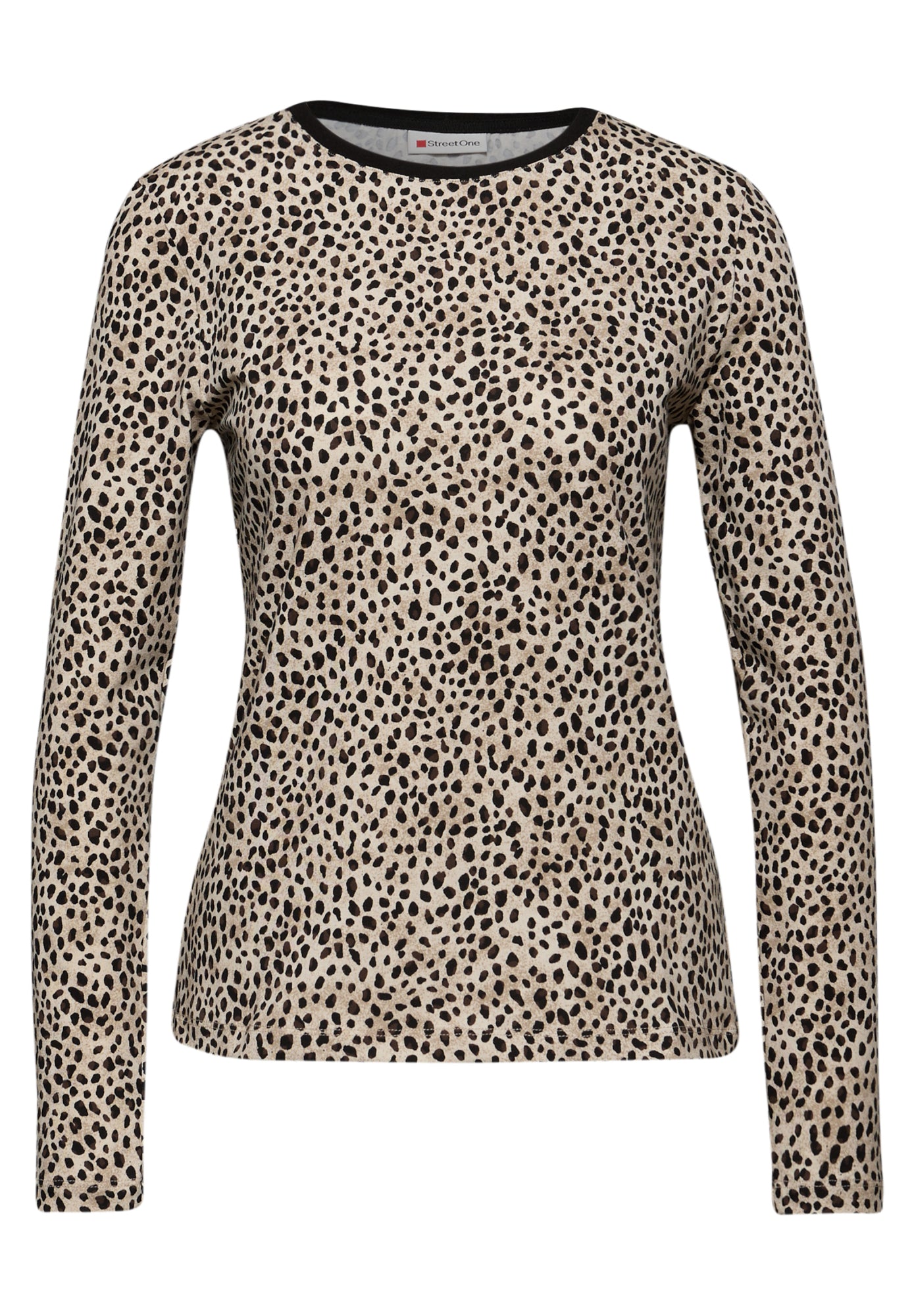 Street One Langarmshirts braun