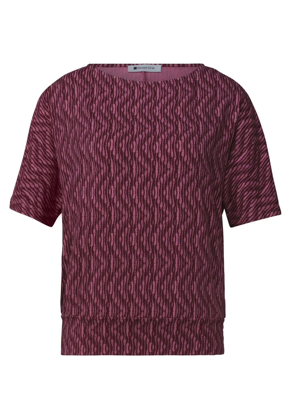 Street One T-Shirts bordeaux