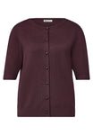 Street One Strickjacken bordeaux