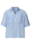 Street One Hemdblusen blau