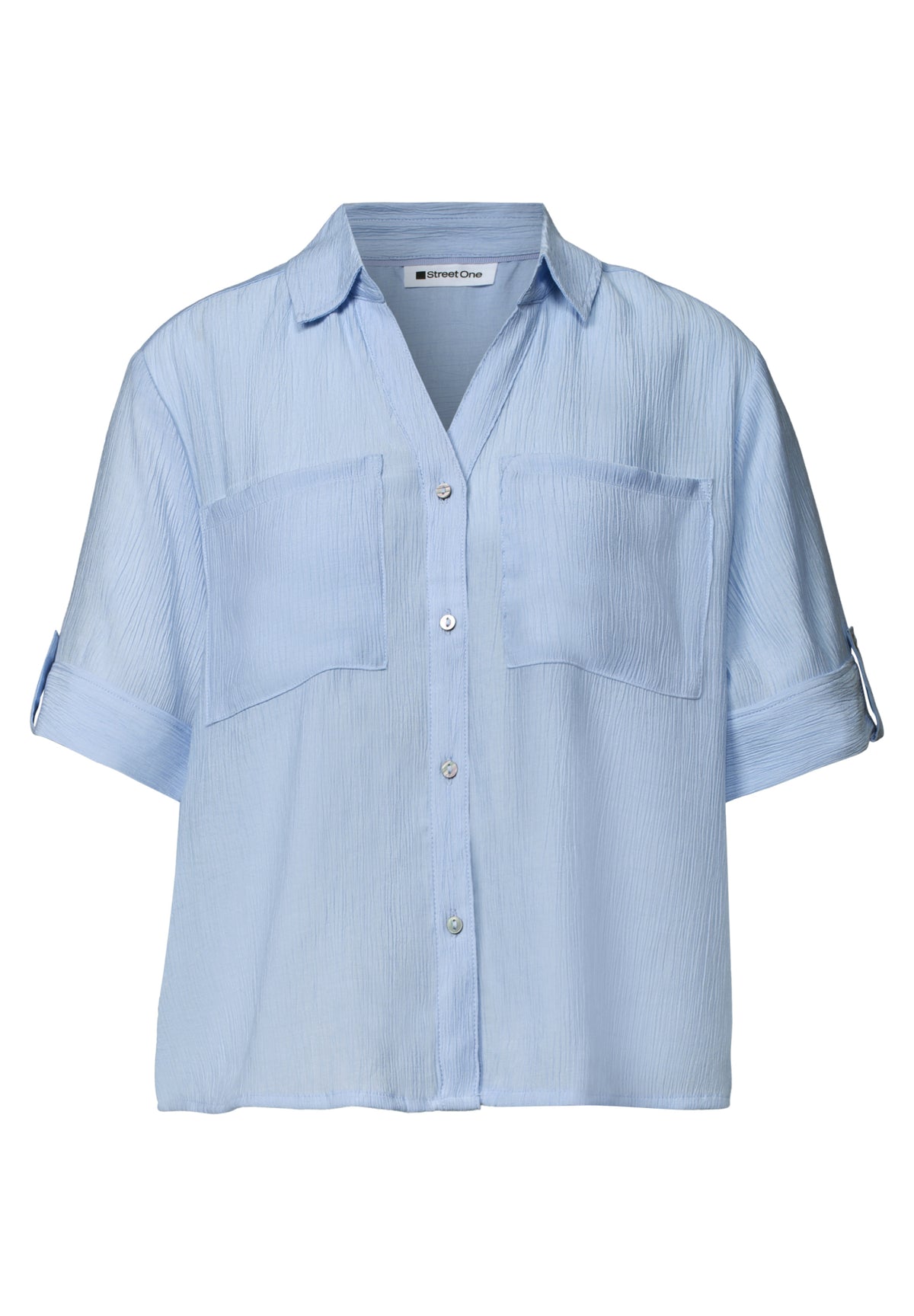 Street One Hemdblusen blau