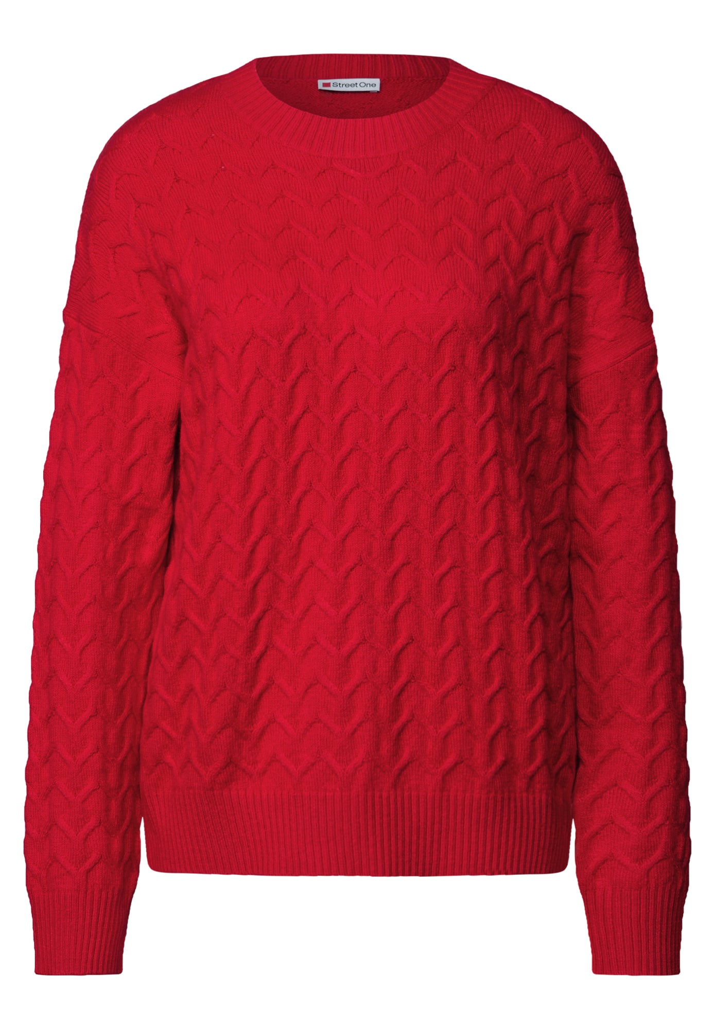 Street One Pullover  rot