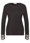 Street One Langarmshirts braun