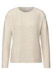 Street One Langarmshirts beige