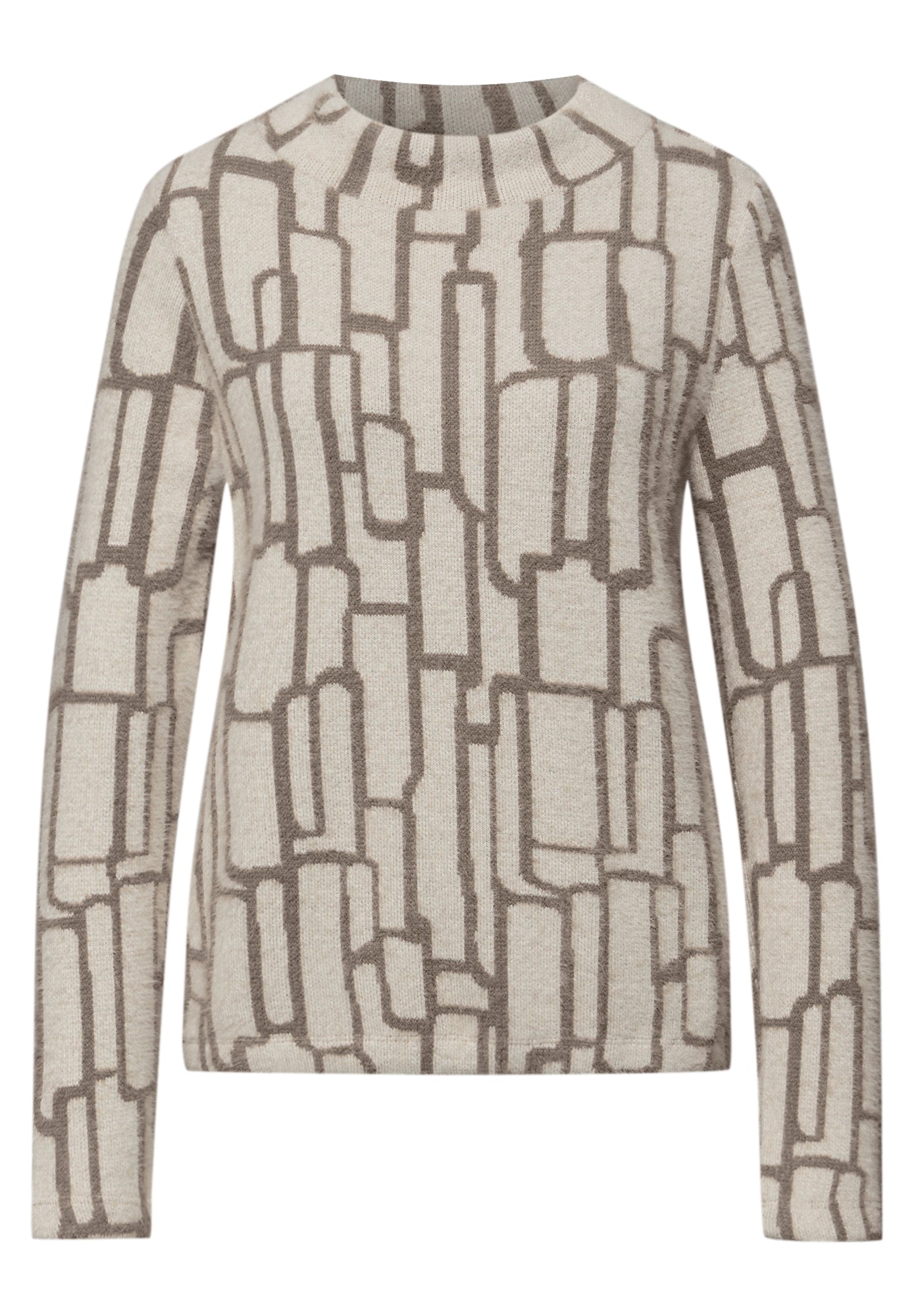 Street One Langarmshirts beige