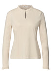 Street One Langarmshirts beige