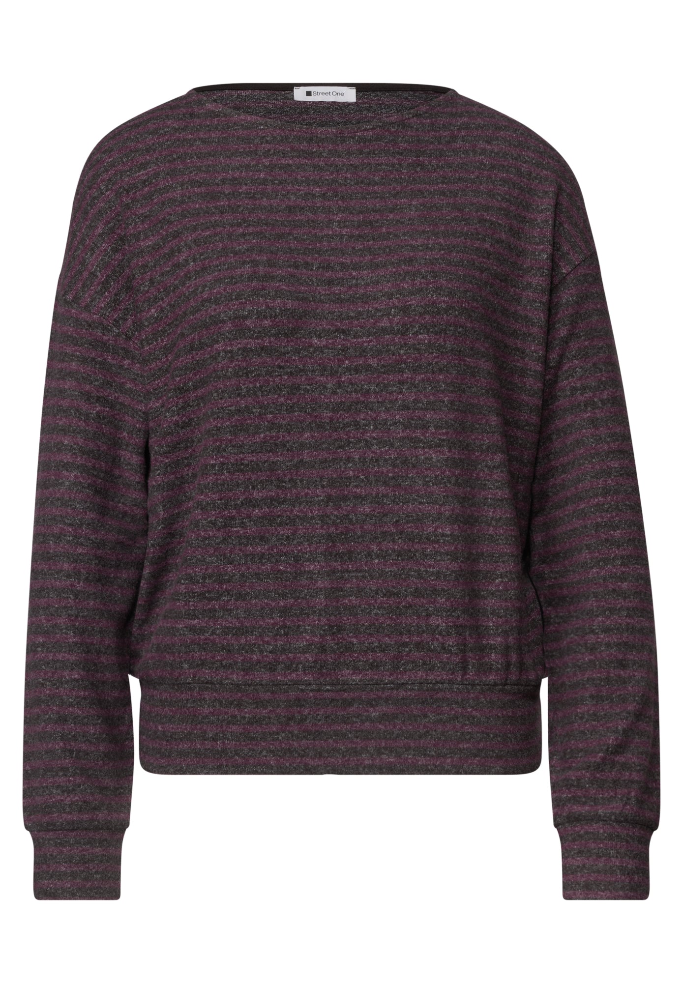 Street One Langarmshirts bordeaux
