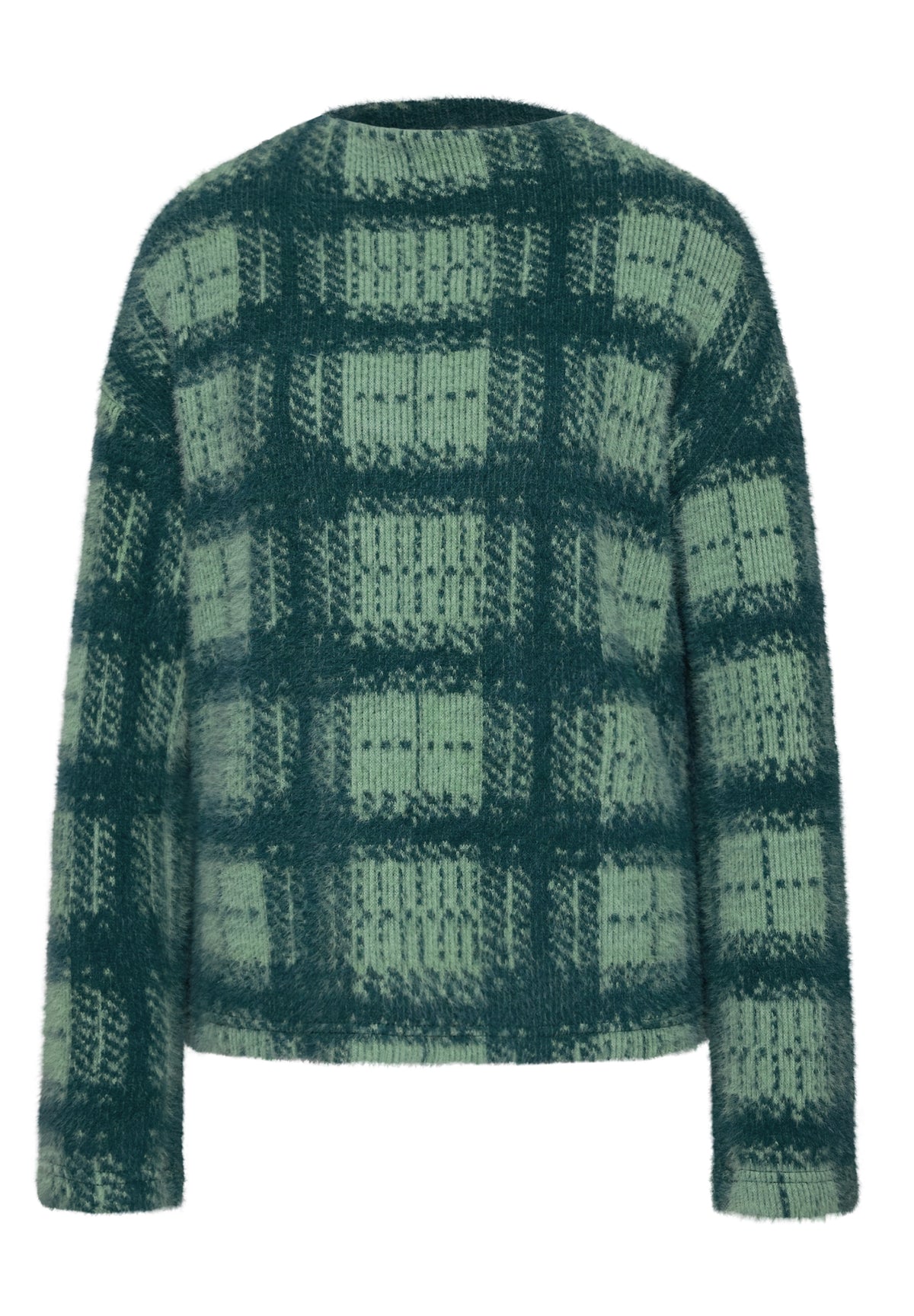 Street One Langarmshirts grün
