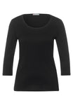 Street One T-Shirts schwarz