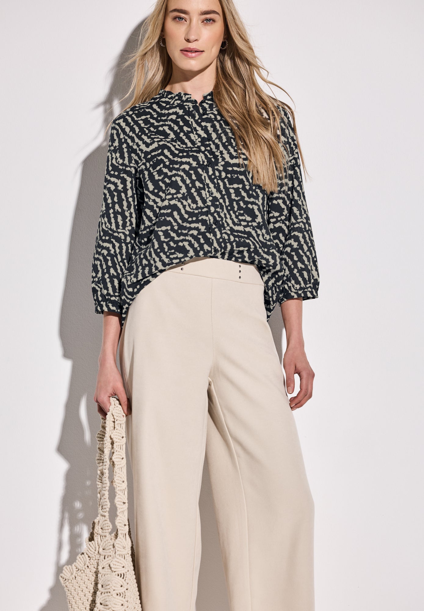 Street One Hemdblusen  schwarz