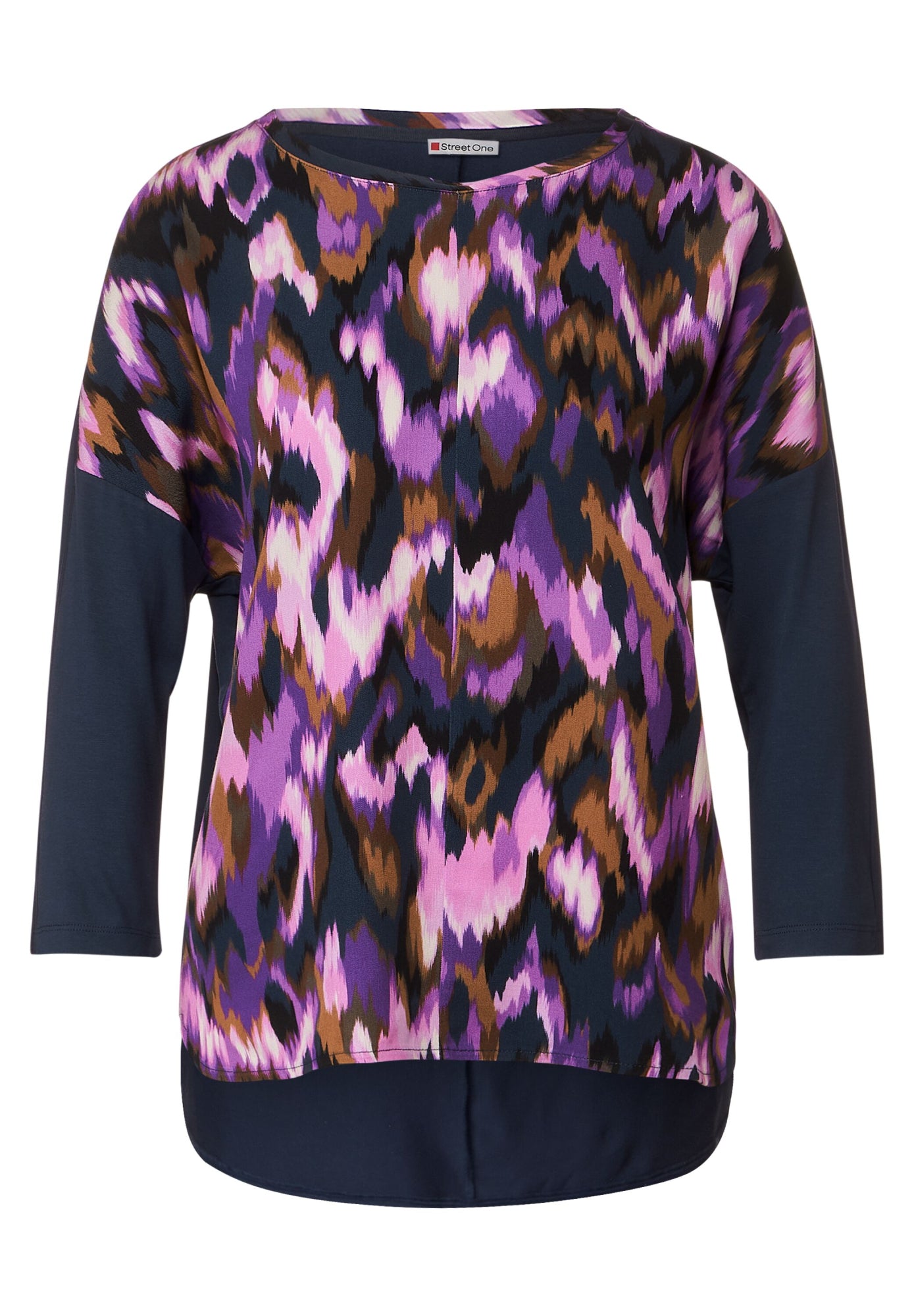 Street One 3/4-Shirts lila