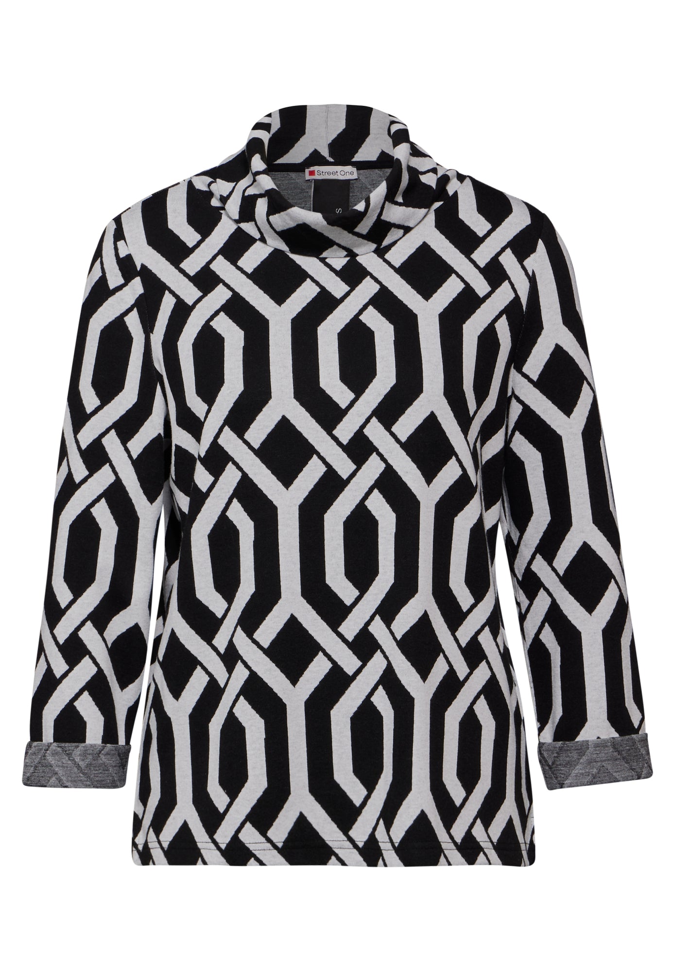 Street One 3/4-Shirts schwarz