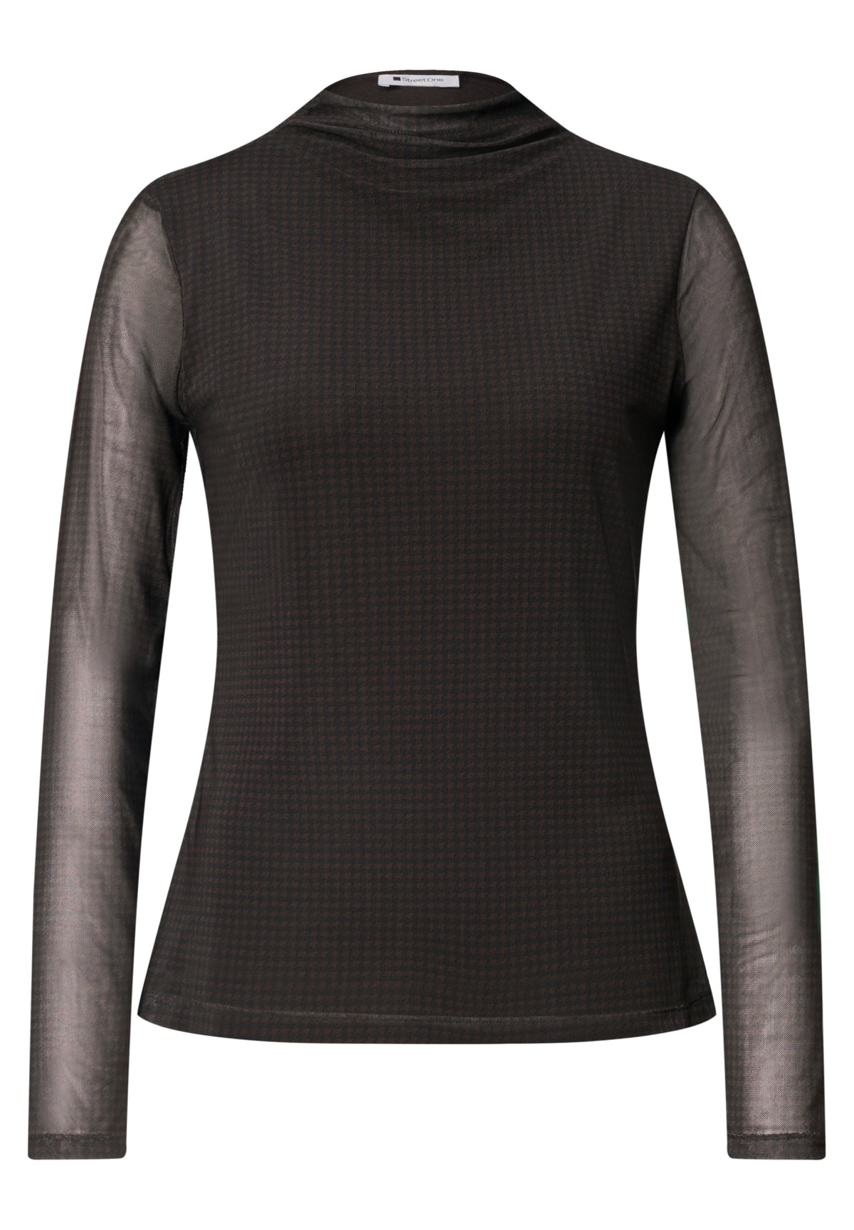 Street One Langarmshirts braun