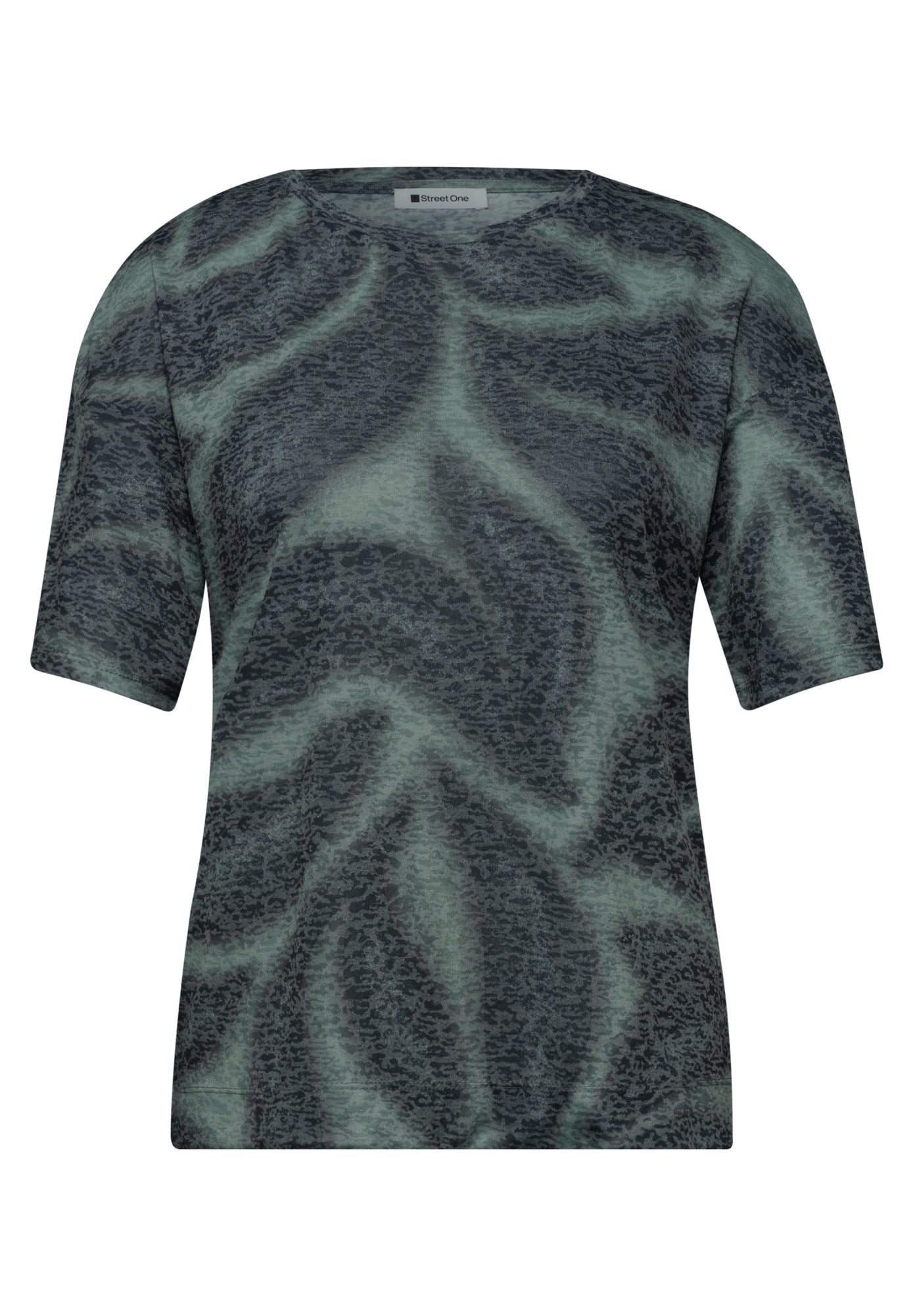 Street One T-Shirts grün