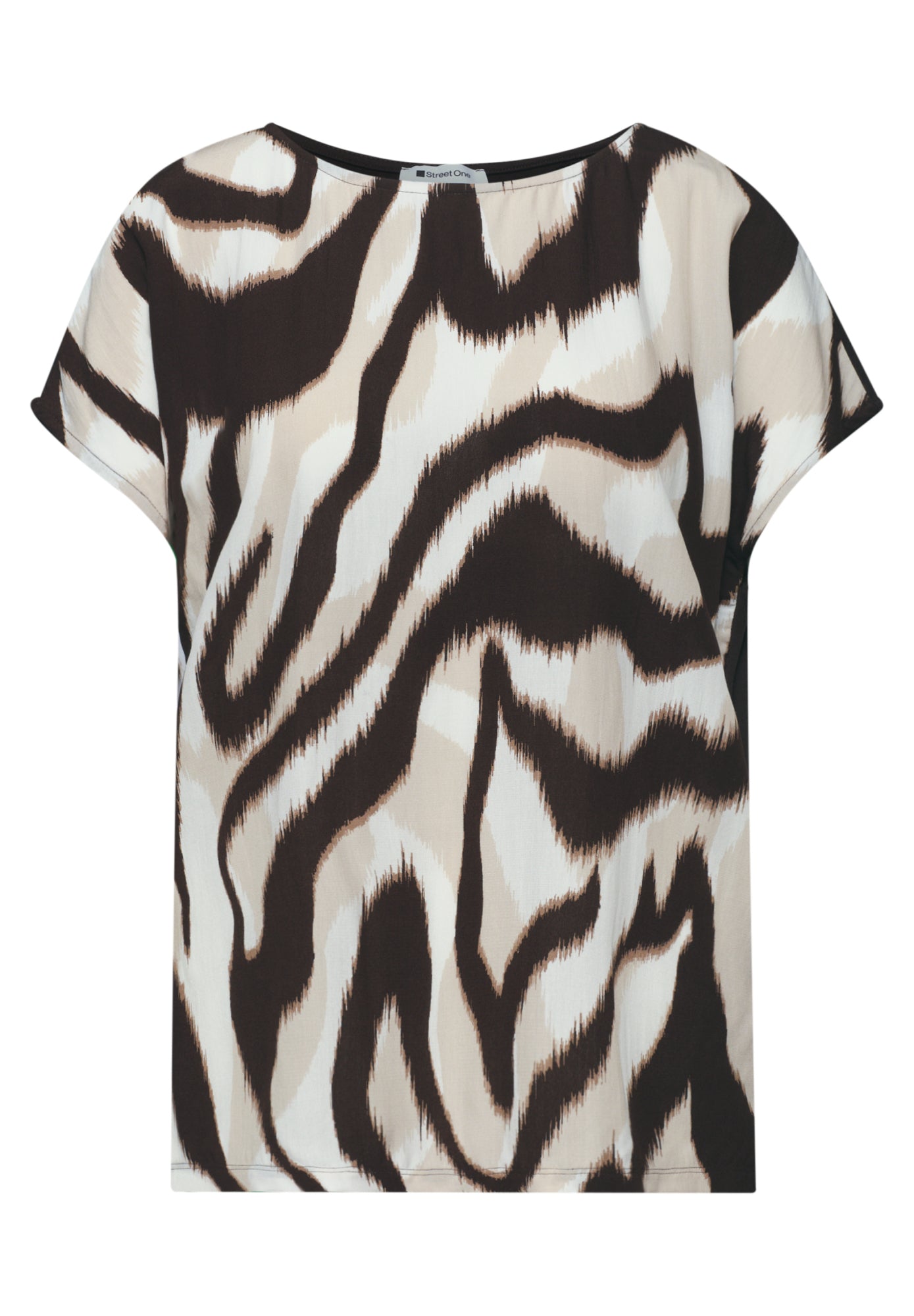 Street One T-Shirts braun
