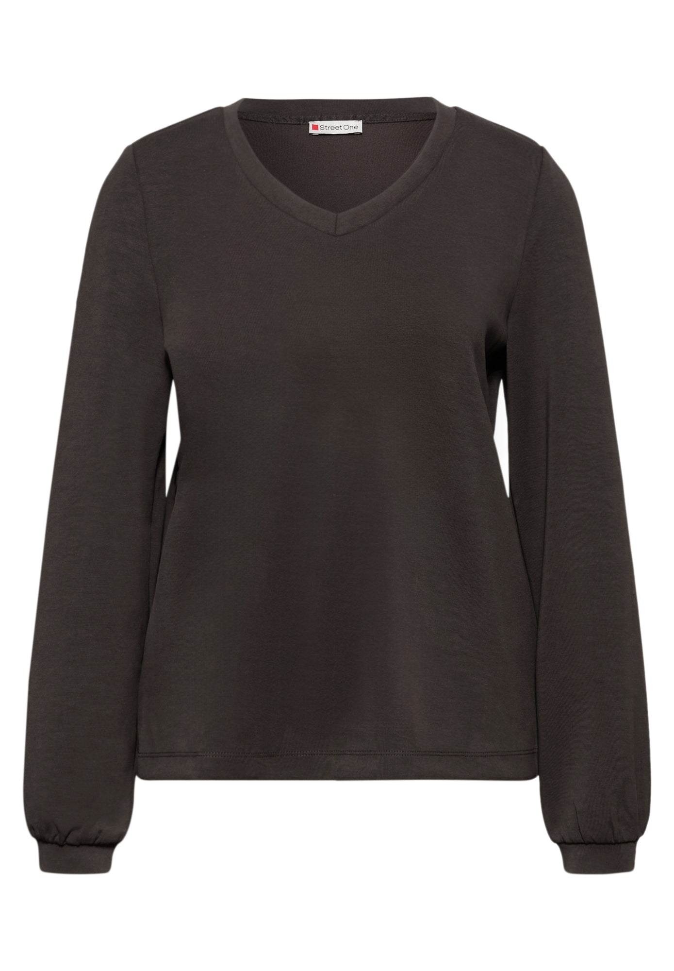 Street One Langarmshirts braun
