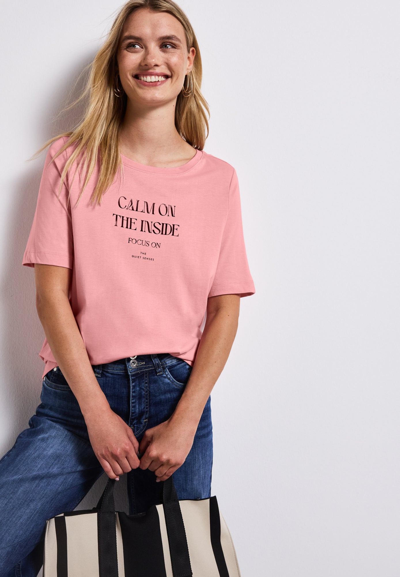 Street One T-Shirts rosa