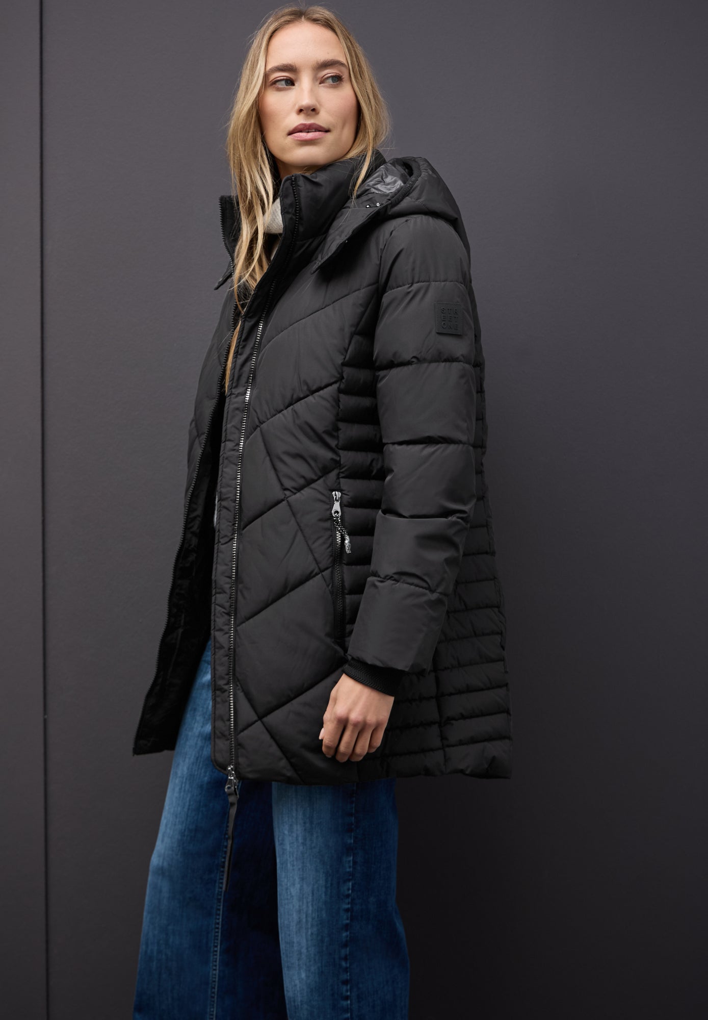 Street One Outdoor-Jacken  schwarz