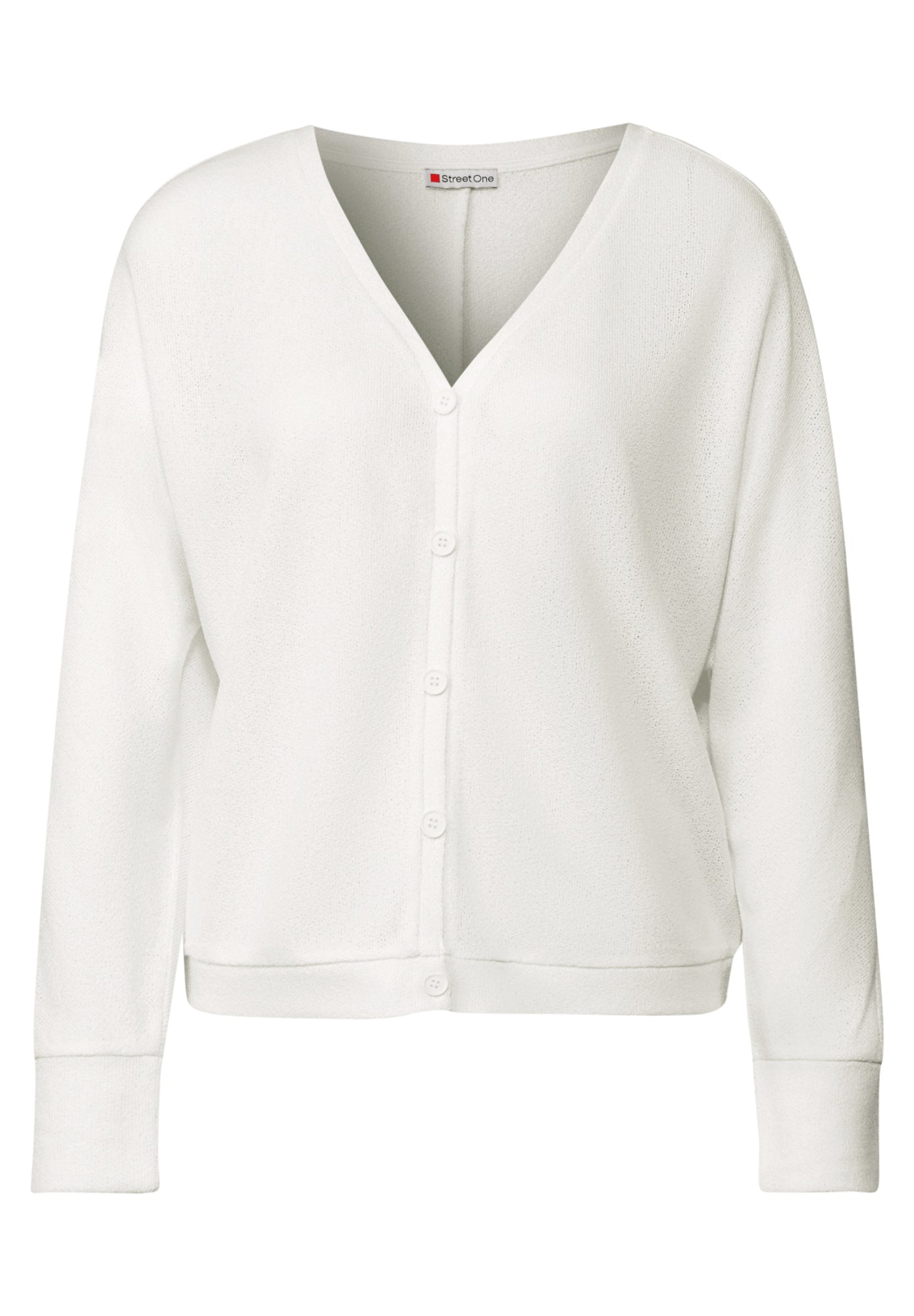 Street One Strickjacken weiß