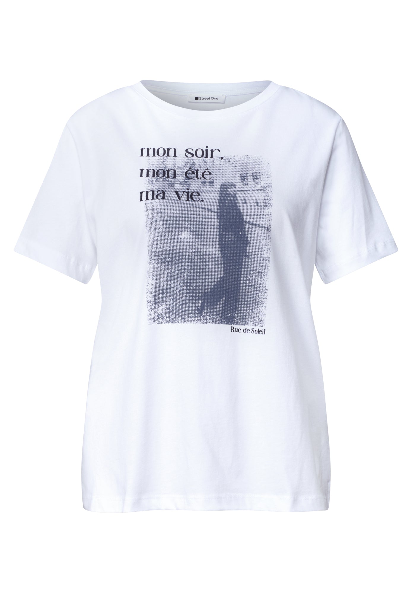 Street One T-Shirts weiß